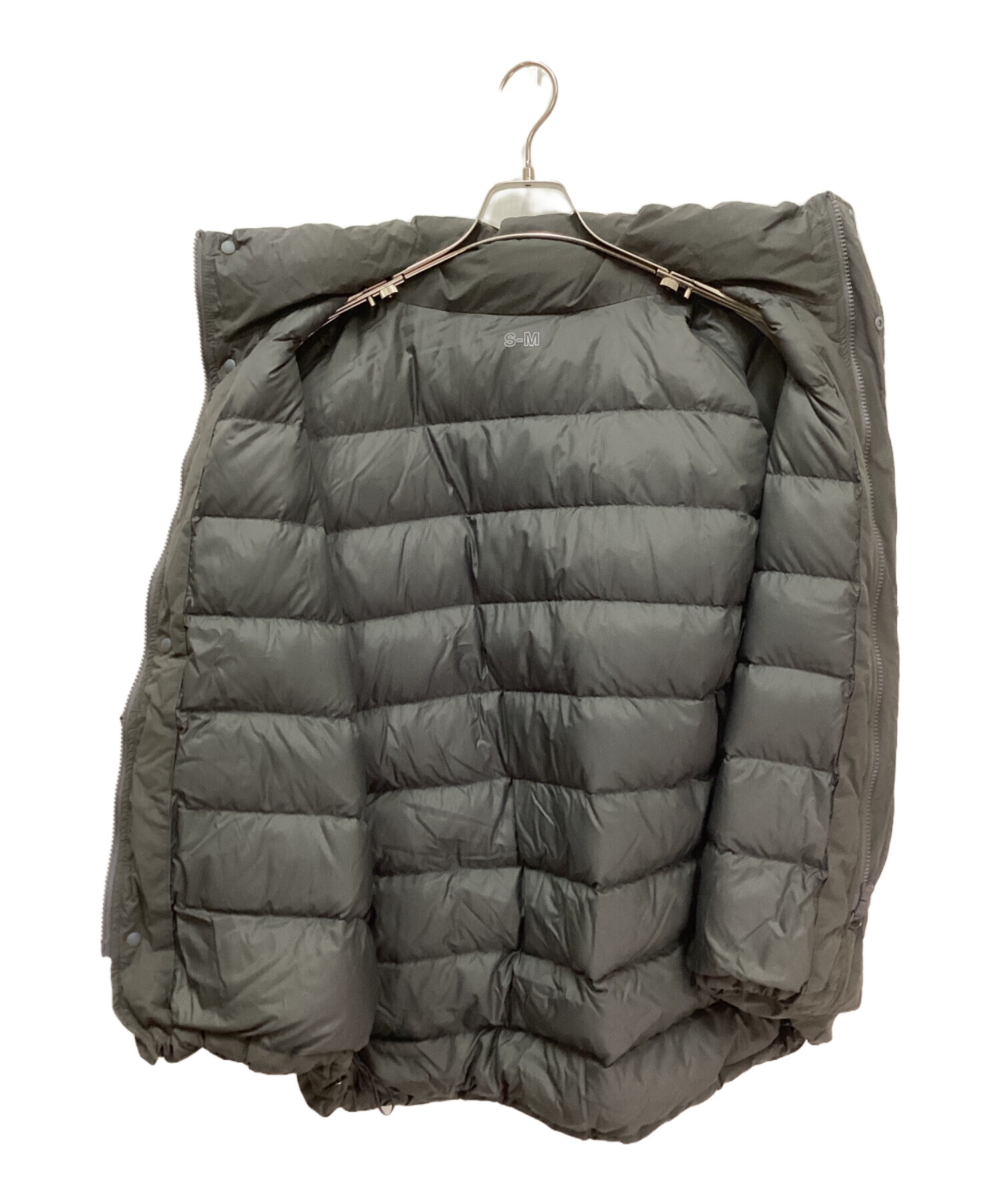 中古・古着通販】MUJI Labo (ムジラボ) 撥水ダウンジャケット グレー