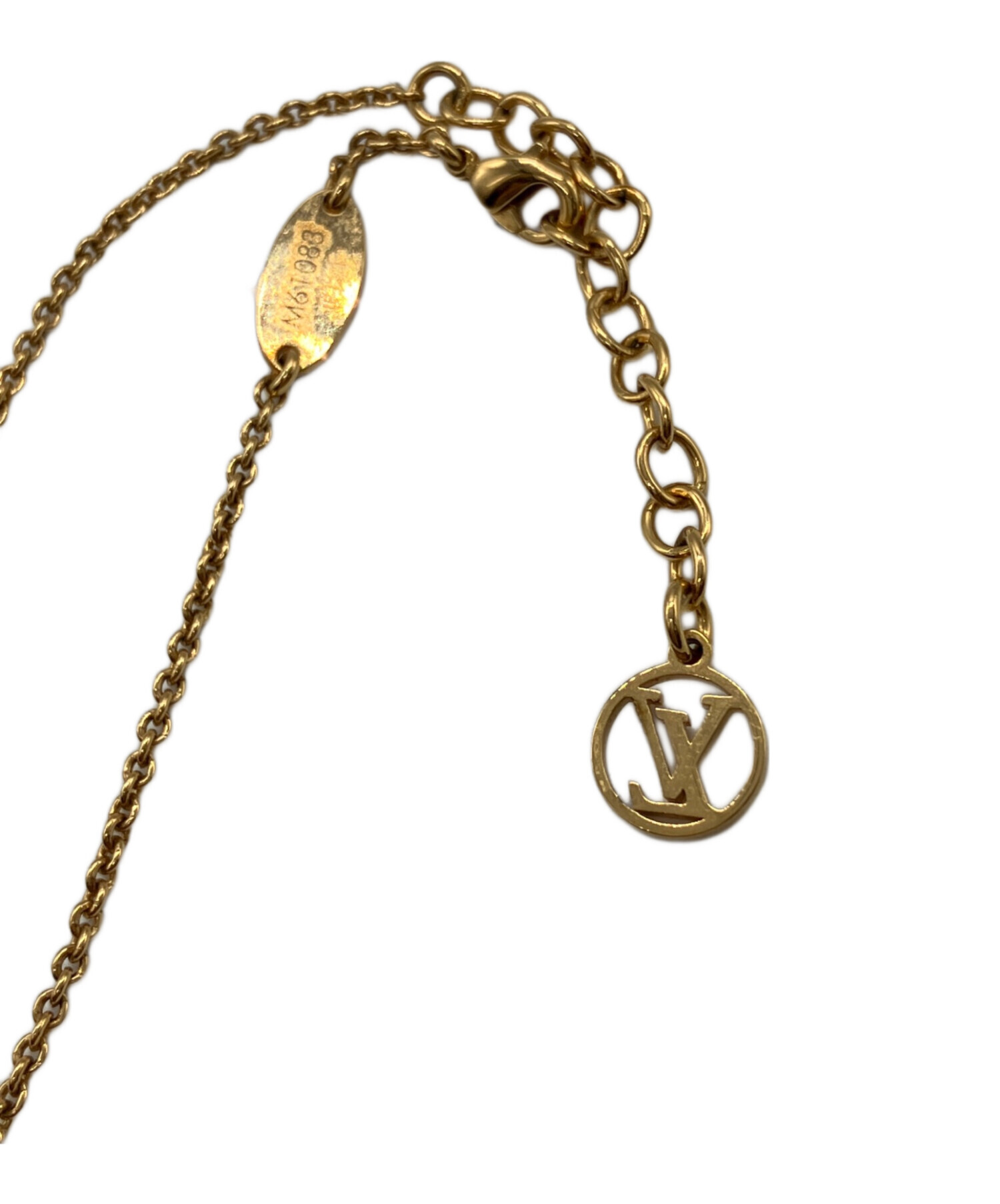 LOUIS VUITTON ゴールドネックレス即配送 中古・古着通販】LOUIS VUITTON (ルイ ヴィトン) ネックレス ゴールド