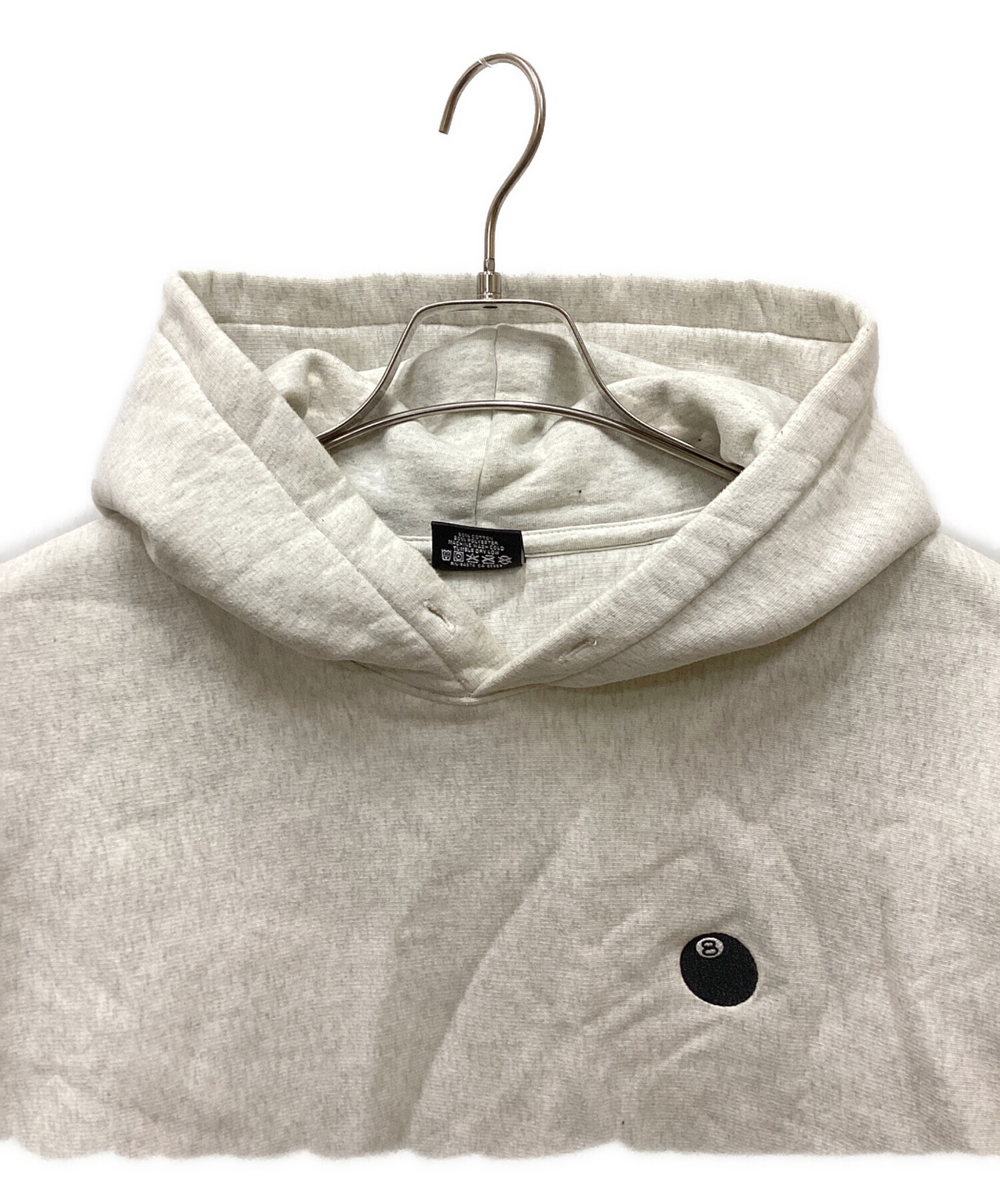 中古・古着通販】stussy (ステューシー) 8 BALL EMBROIDERED HOODIE