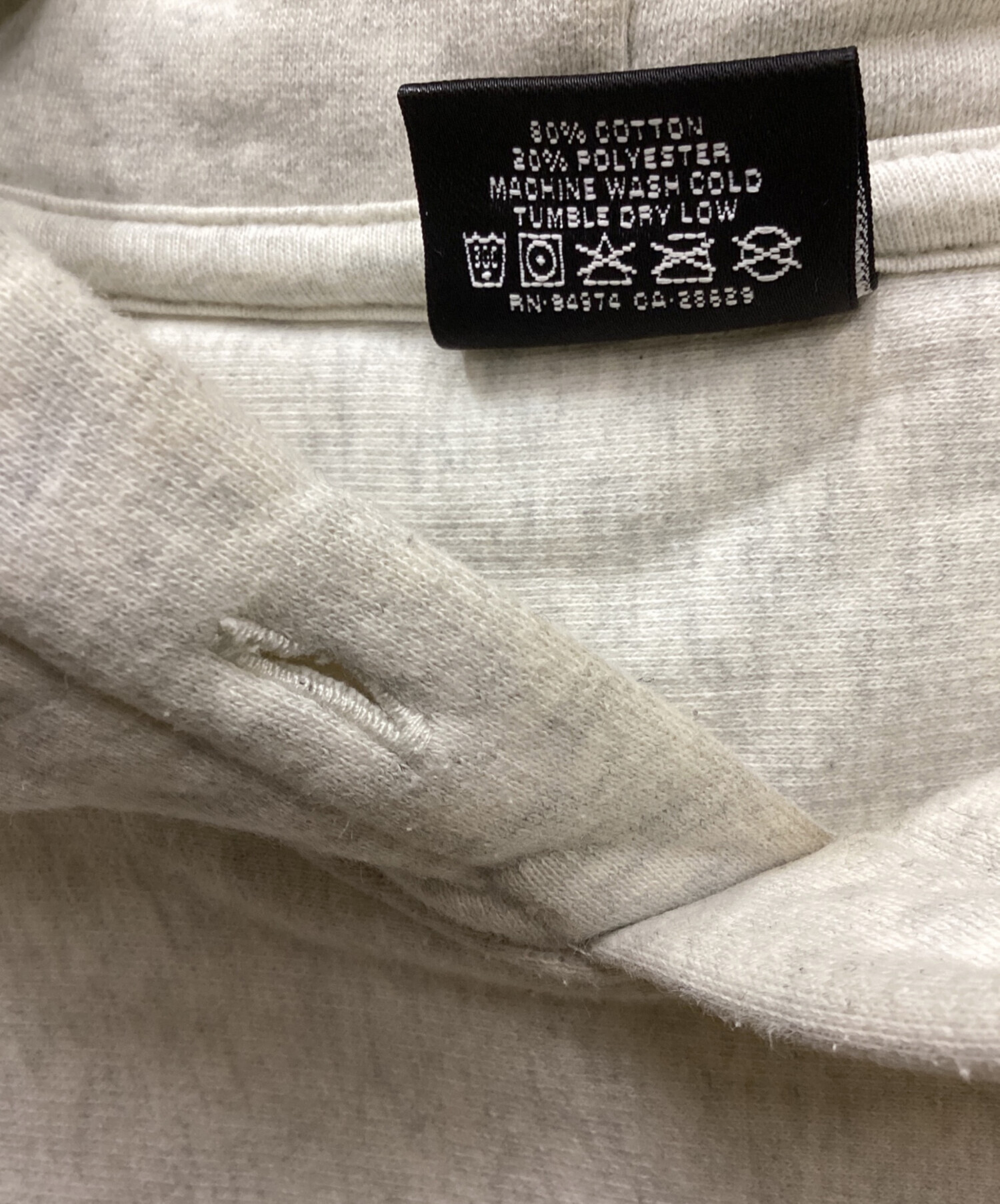 中古・古着通販】stussy (ステューシー) 8 BALL EMBROIDERED HOODIE