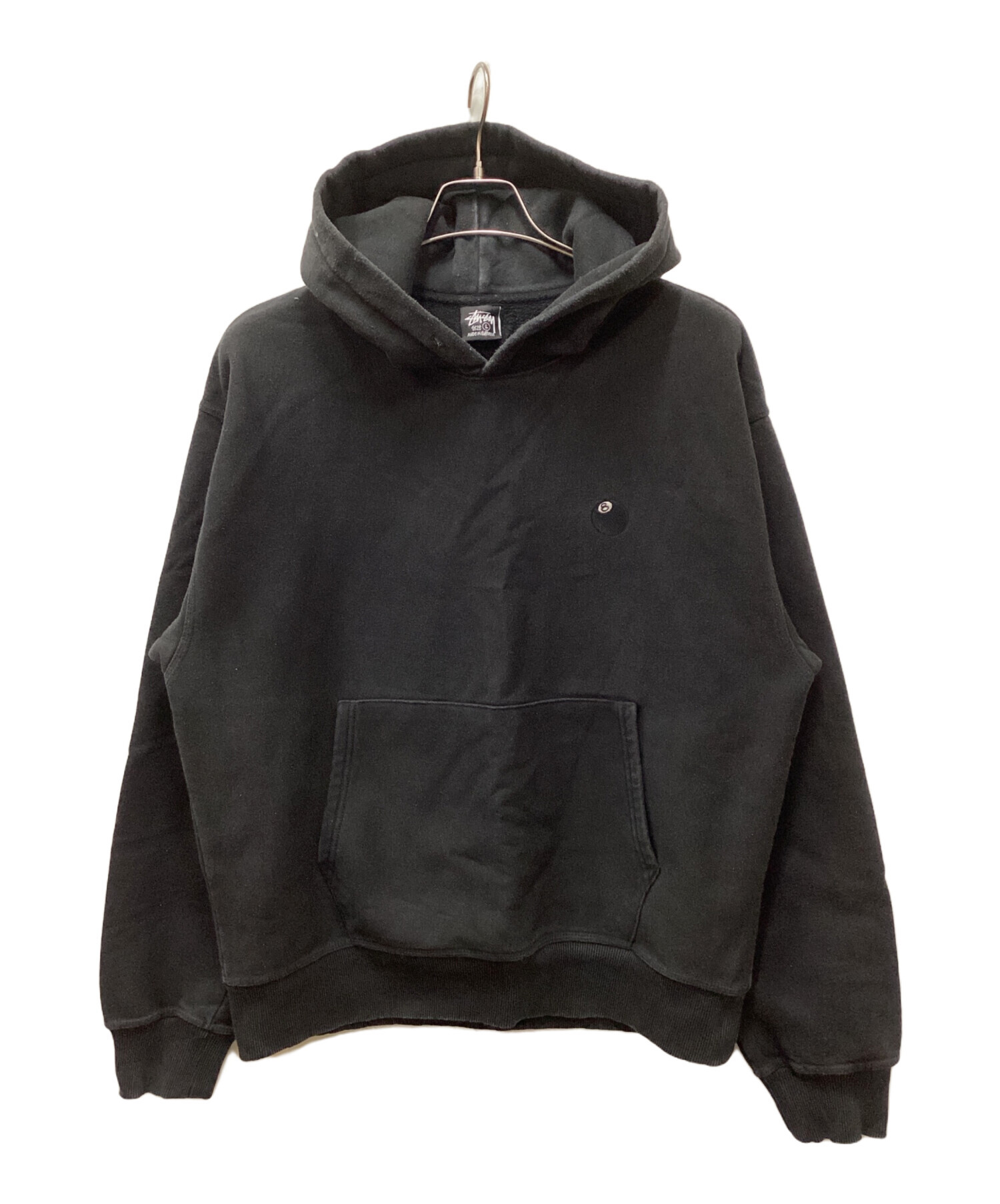 中古・古着通販】stussy (ステューシー) 8 BALL EMBROIDERED HOODIE