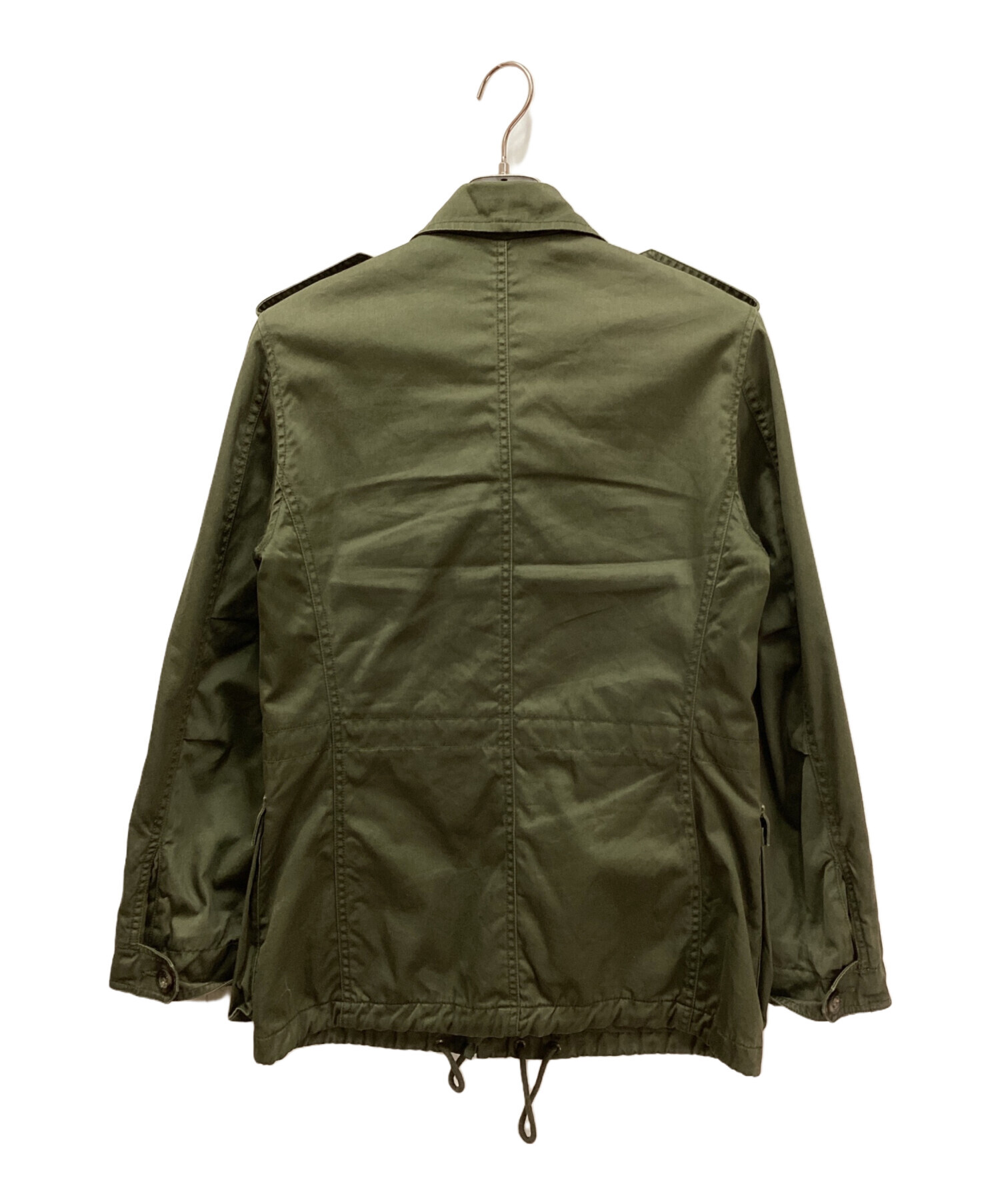 中古・古着通販】DIESEL (ディーゼル) ミリタリージャケット グリーン