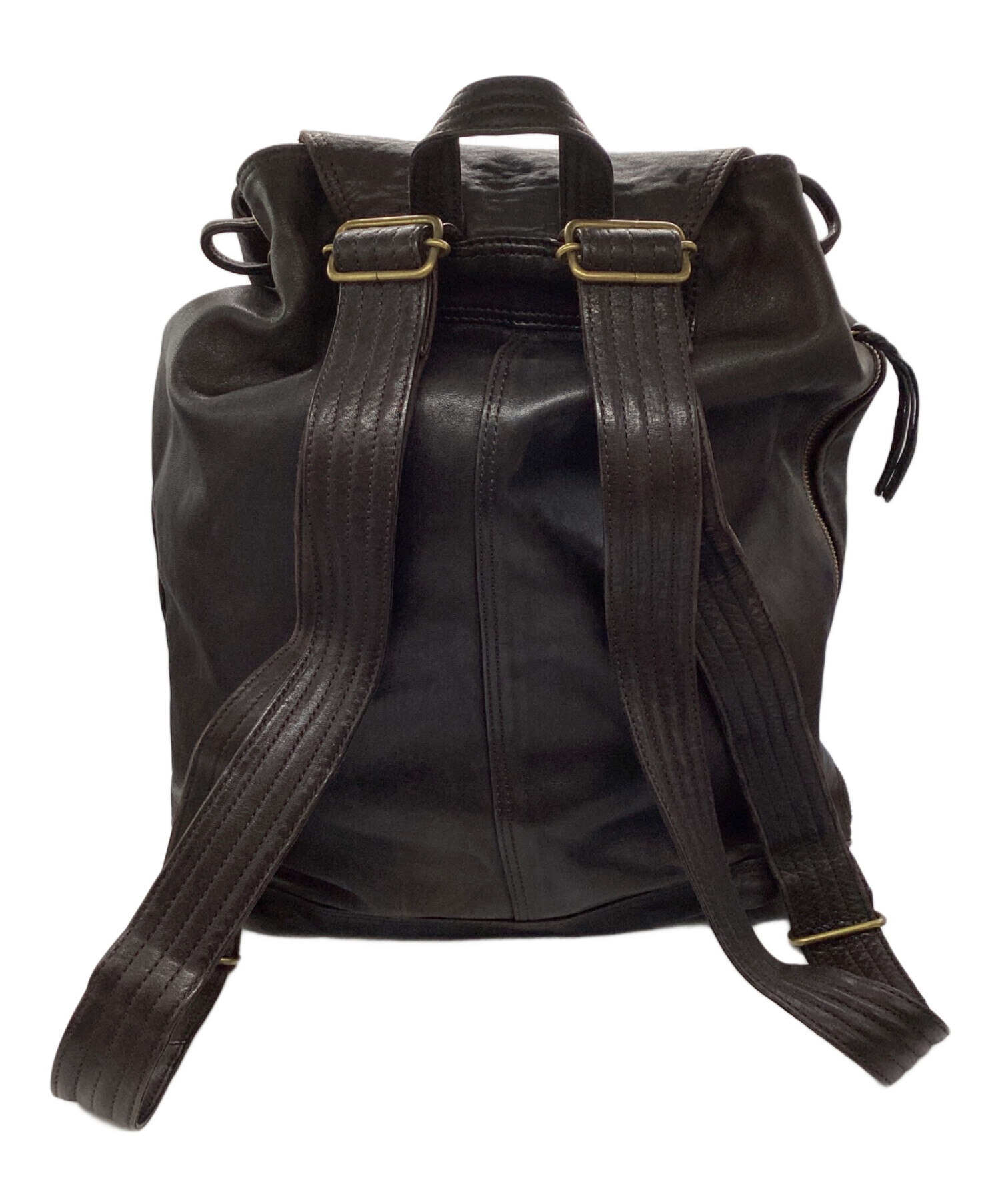 中古・古着通販】PORTER (ポーター) RUCKSACK / レザーリュックサック