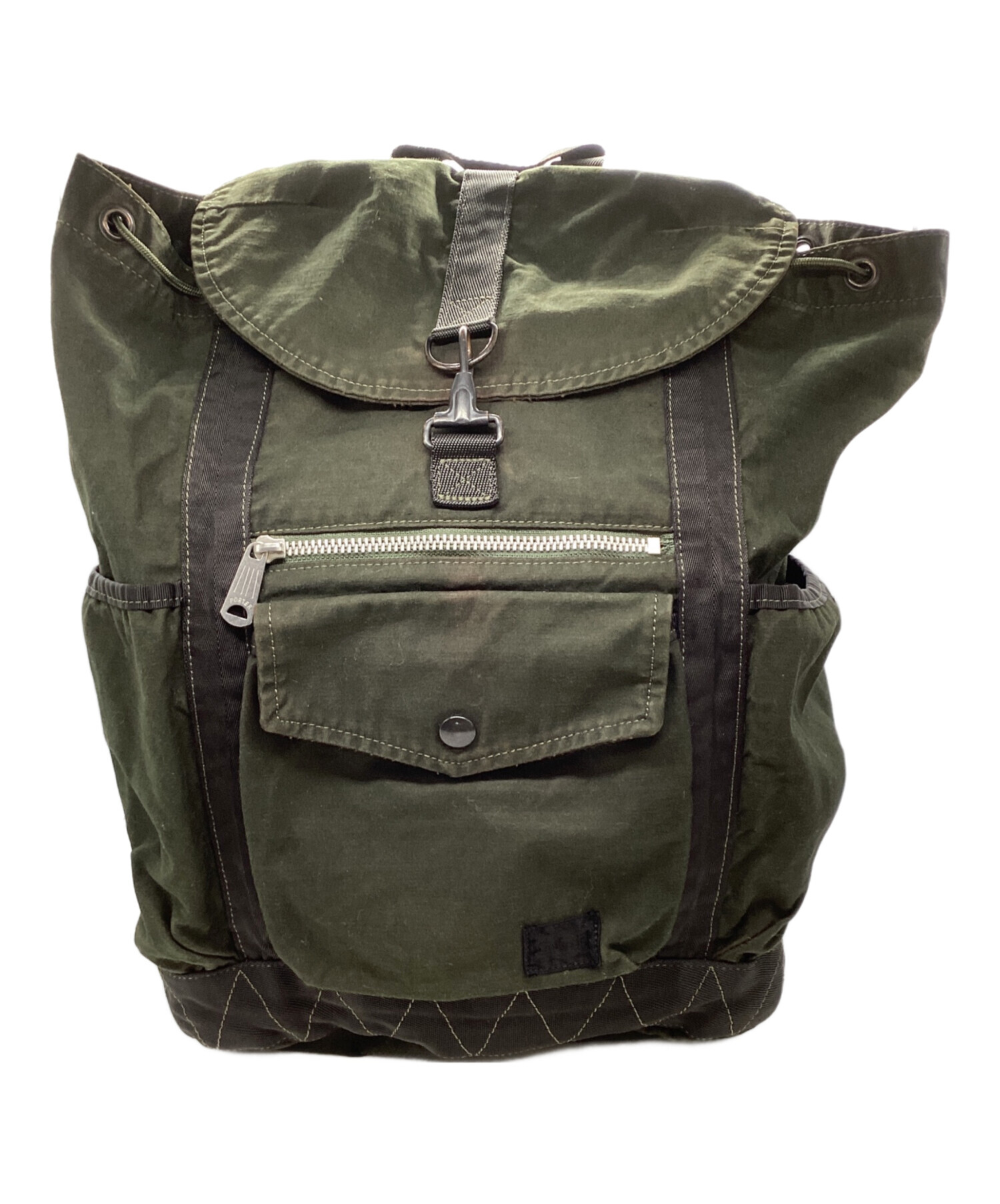中古・古着通販】PORTER (ポーター) RUCKSACK / リュックサック カーキ 