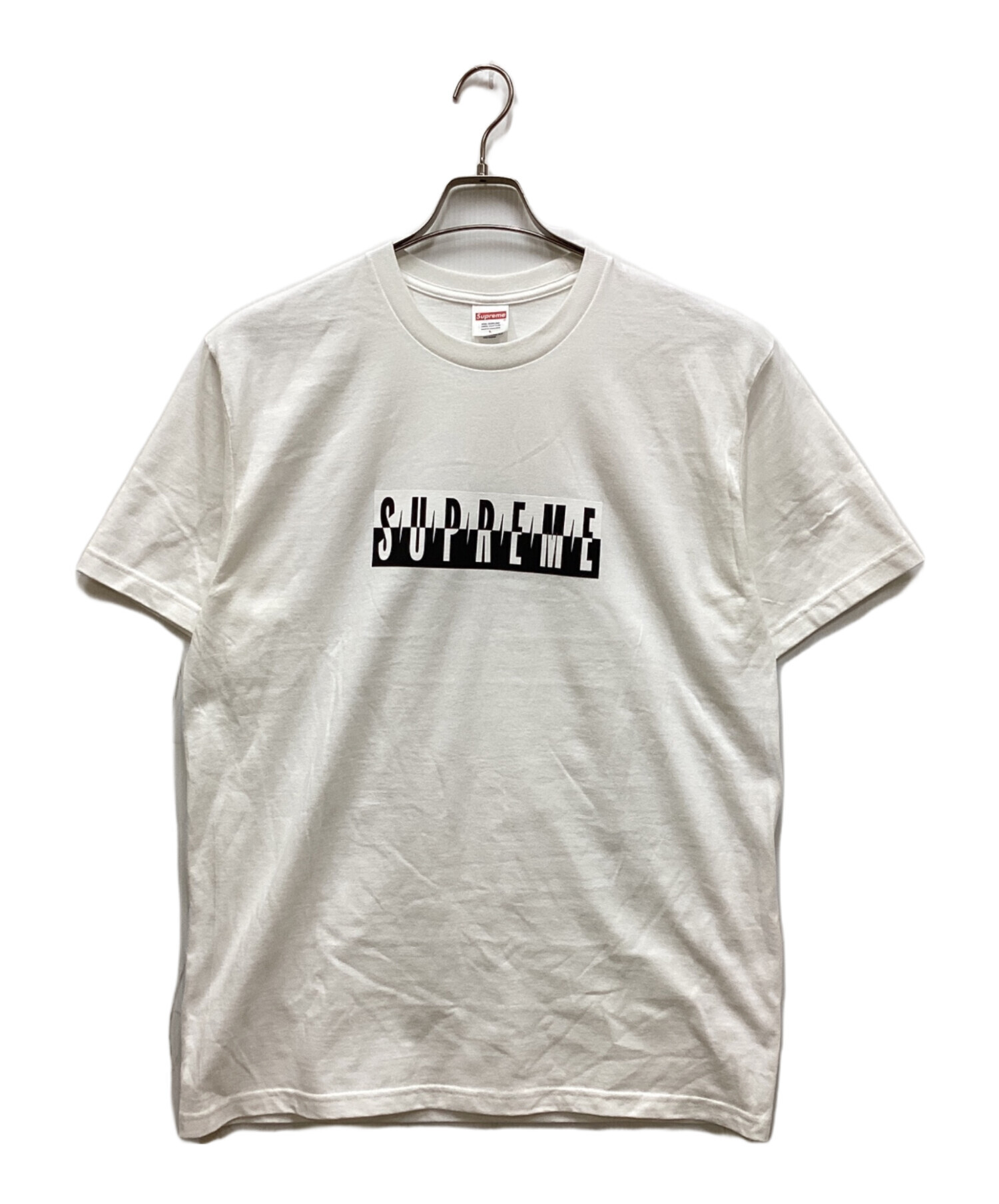 【白L】Split Tee  SUPREME 中古・古着通販】SUPREME (シュプリーム) Split Tee/スピリットティー