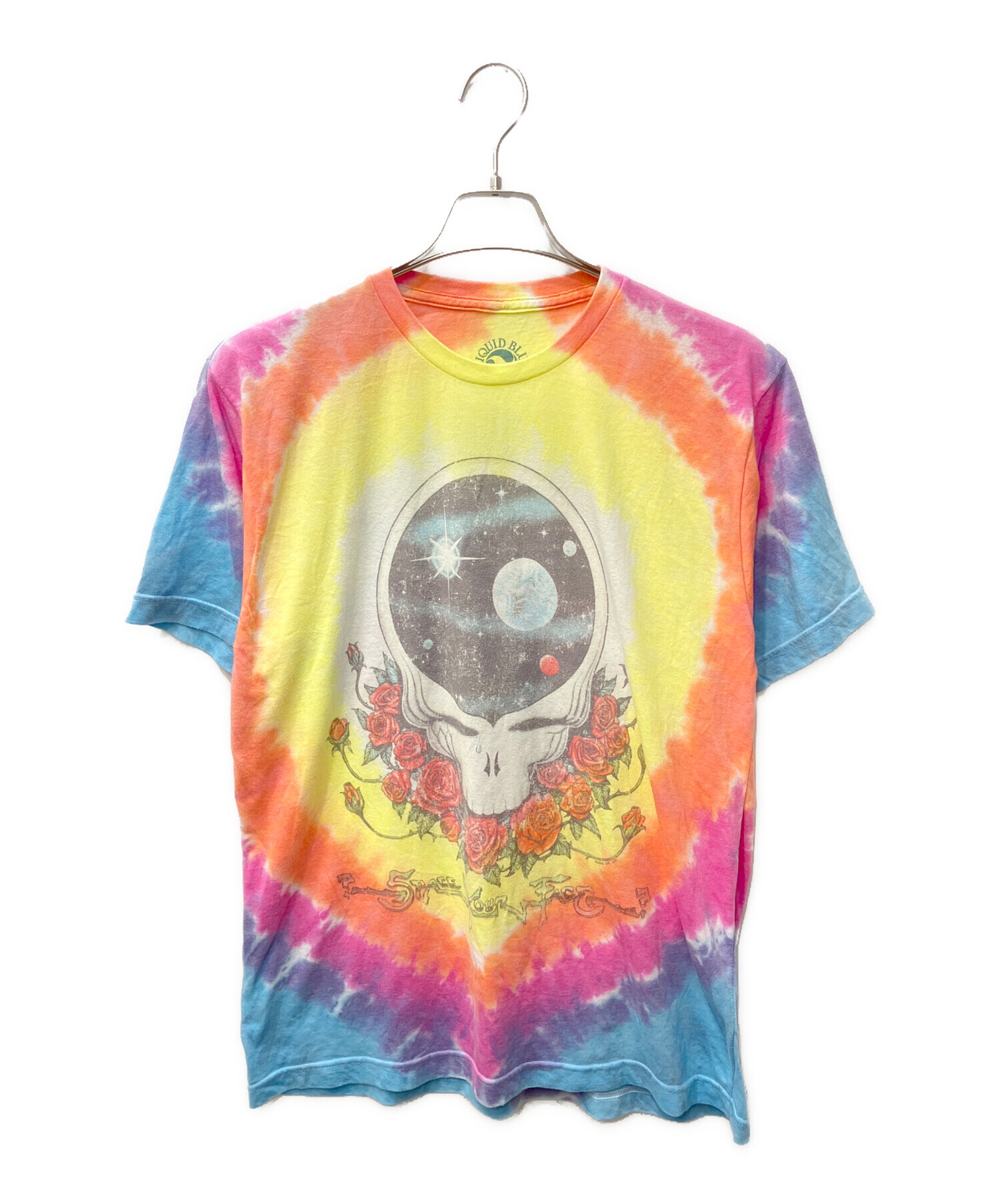 希少 グレイトフル デッド ビンテージ Tシャツ 両面と裏返しプリント 中古・古着通販】LIQUID BLUE (リキッドブルー) GREATFUL DEAD 両面