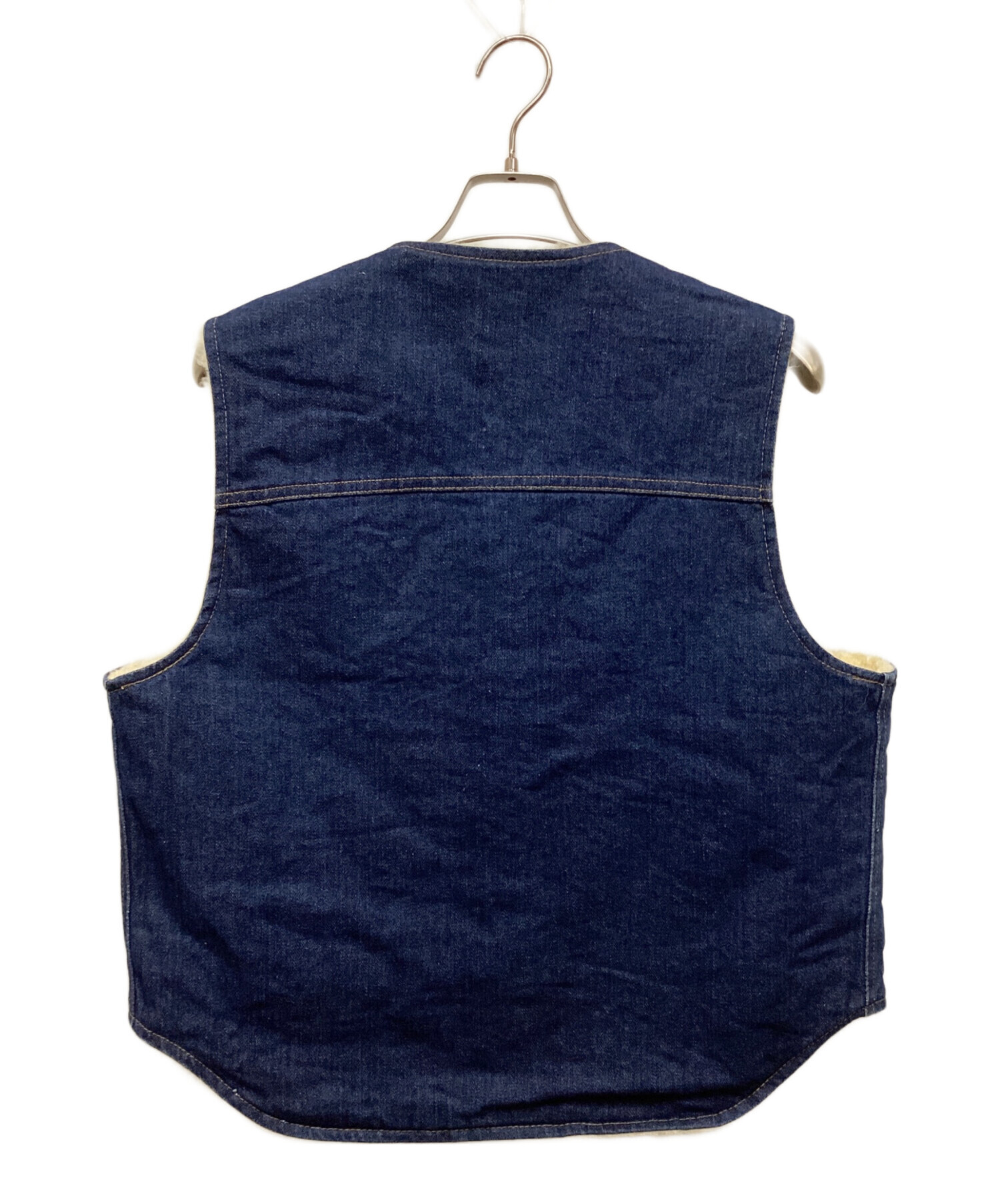 中古・古着通販】CarHartt (カーハート) デニムボアベスト インディゴ