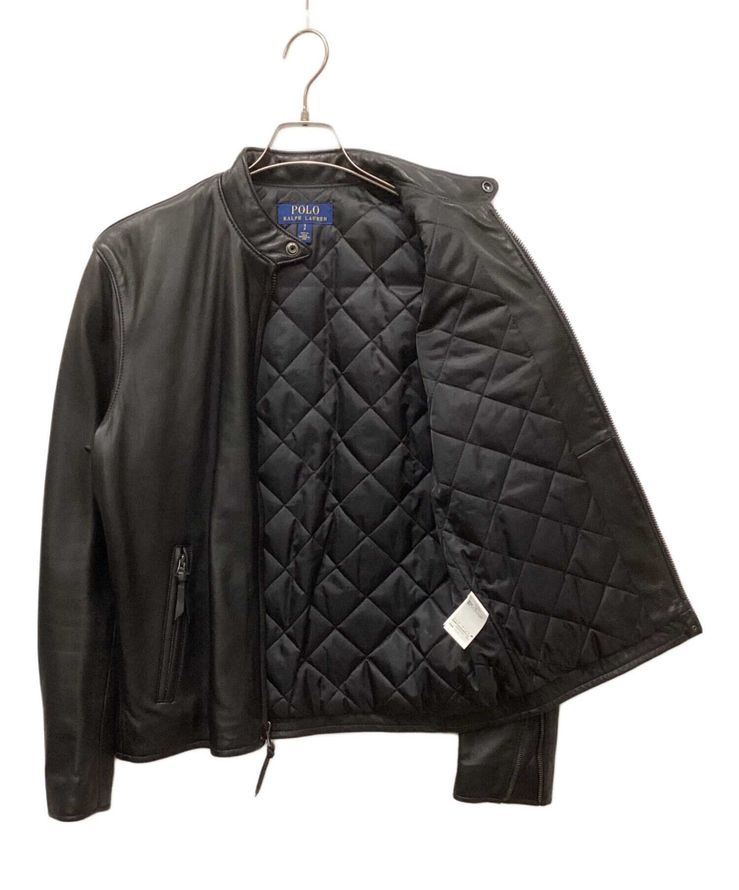 中古・古着通販】POLO RALPH LAUREN (ポロ・ラルフローレン) LAMBSKIN