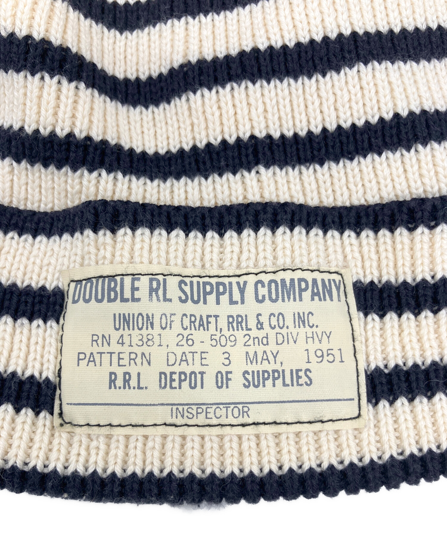 中古・古着通販】RRL (ダブルアールエル) コットンワッチキャップ