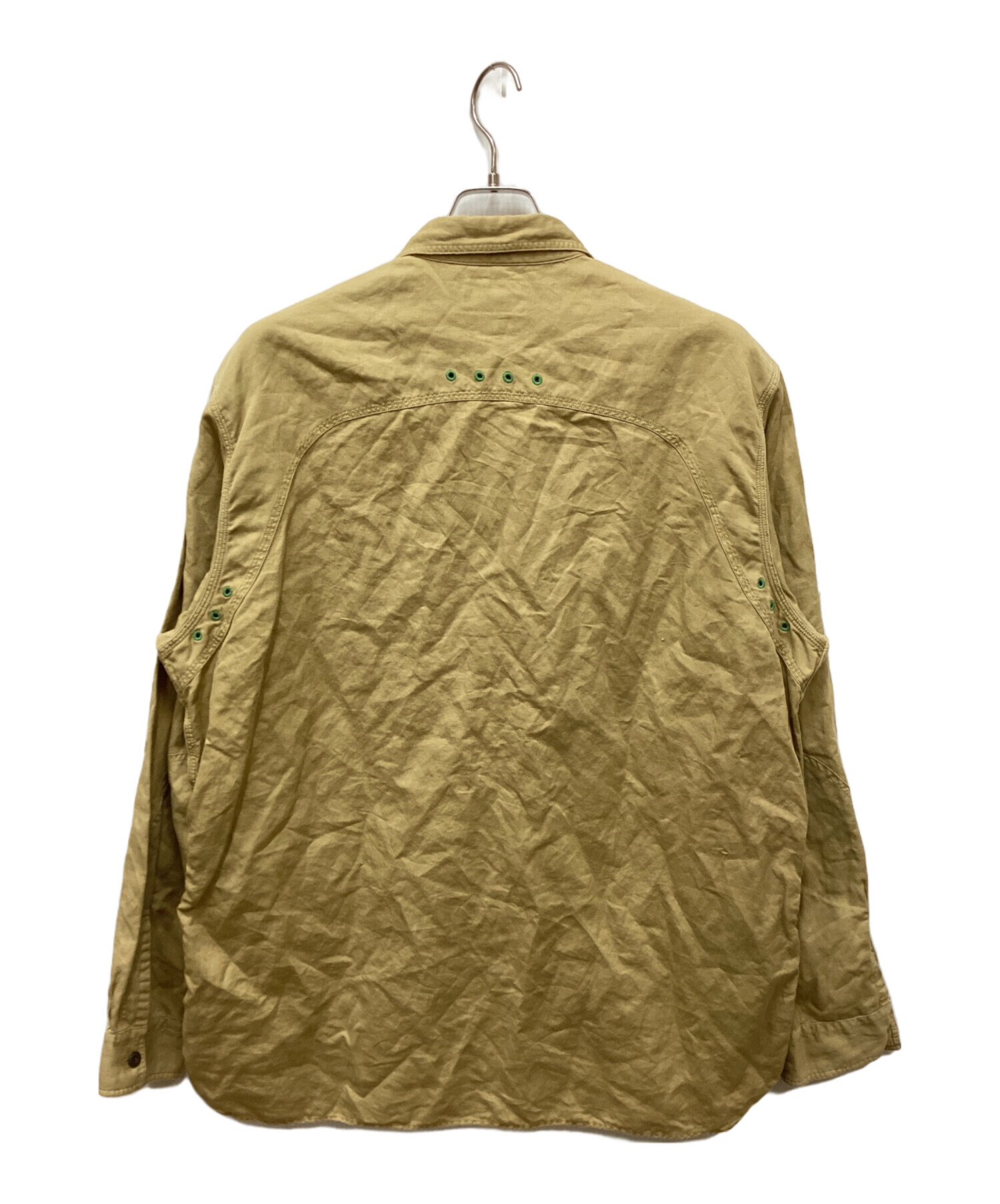 中古・古着通販】RRL (ダブルアールエル) リネンコットンガチャポケ