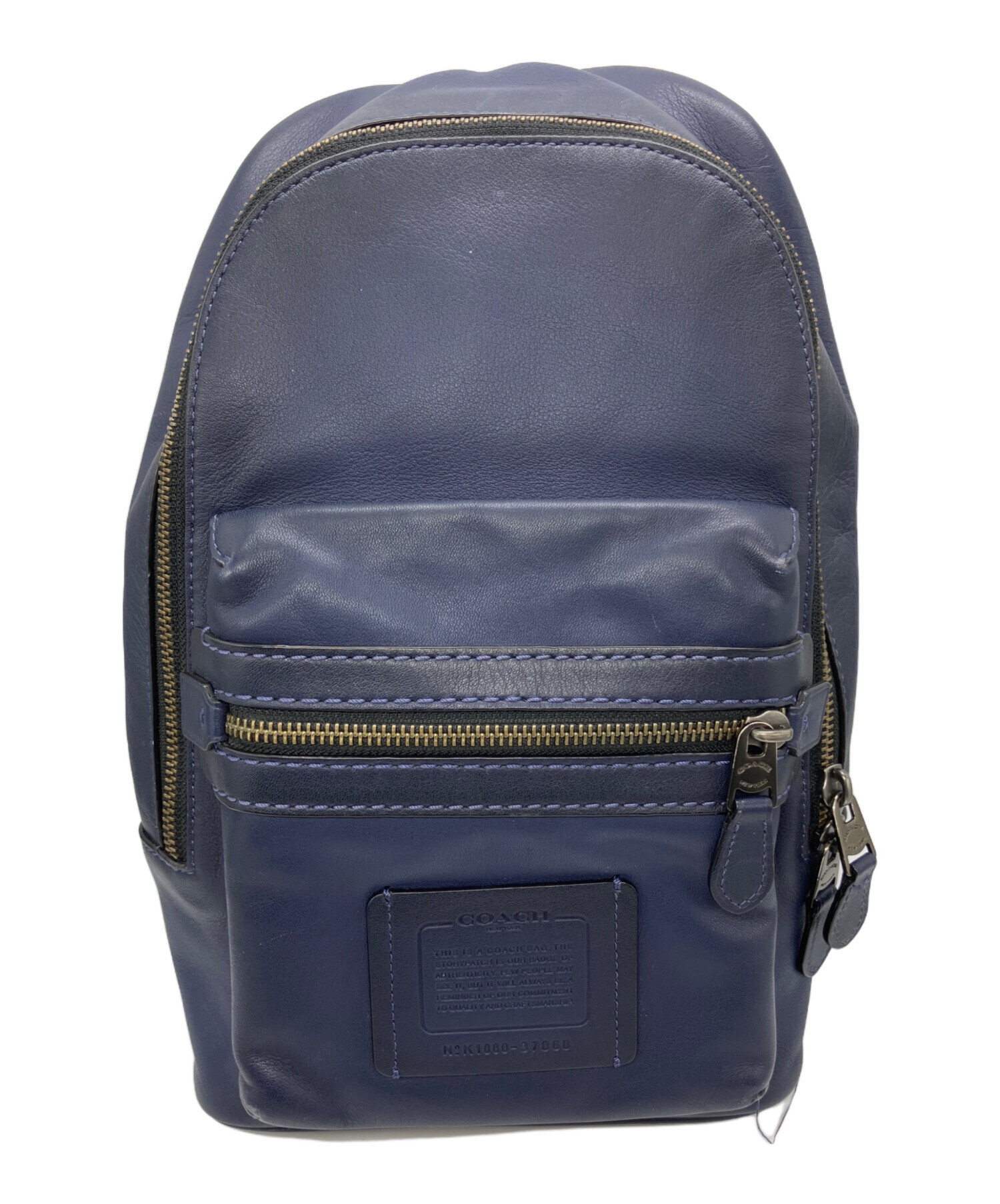 中古・古着通販】COACH (コーチ) スリングバッグ ネイビー｜ブランド