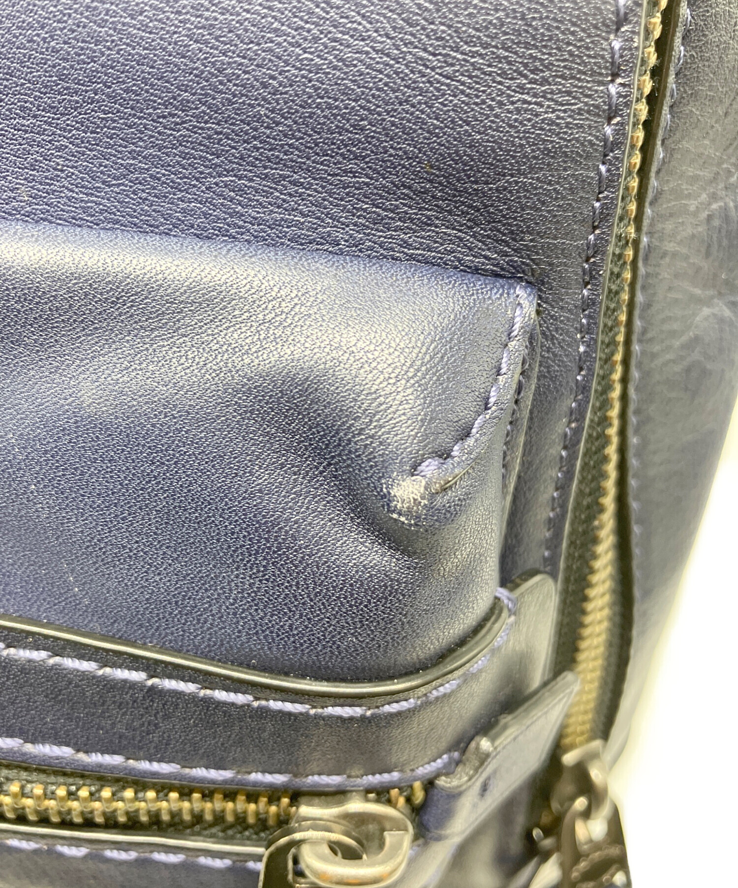 中古・古着通販】COACH (コーチ) スリングバッグ ネイビー｜ブランド