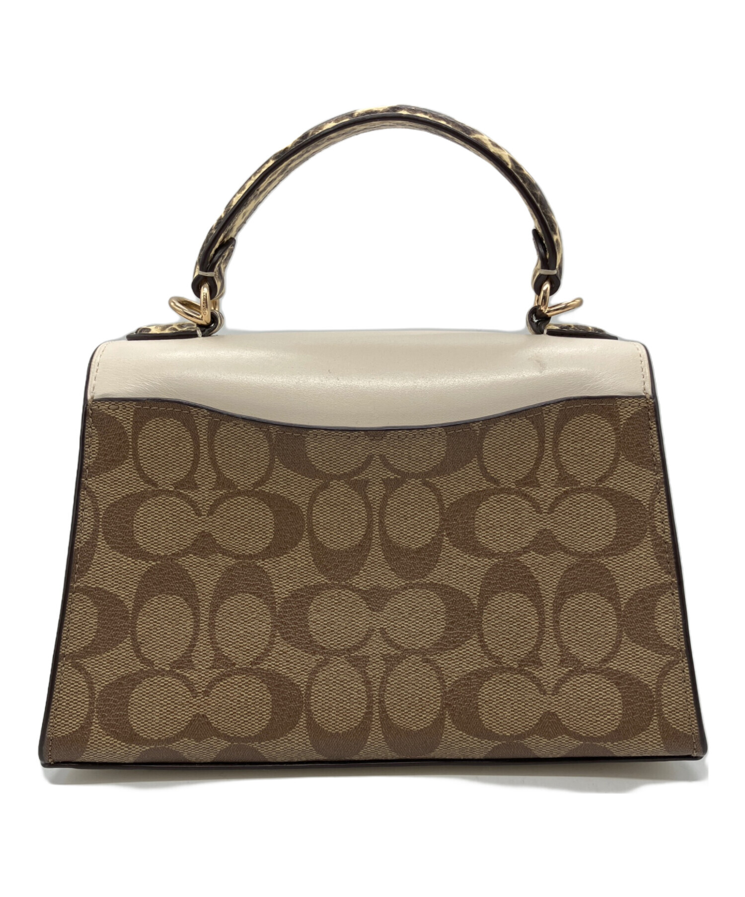 中古・古着通販】COACH (コーチ) ペッパー 2wayシグネチャーバッグ