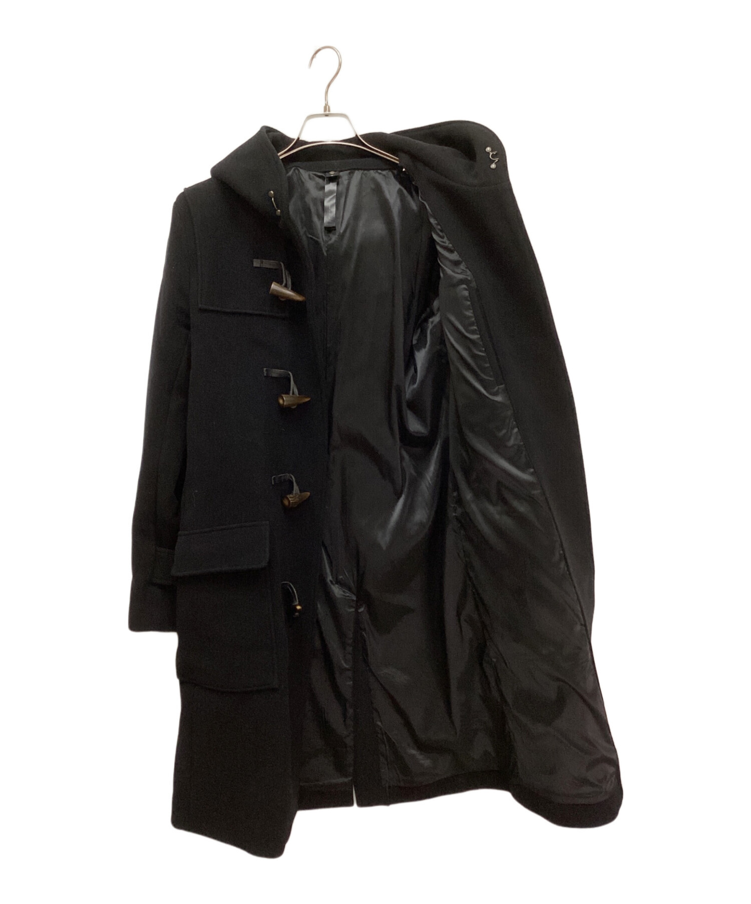 中古・古着通販】wjk (ダブルジェイケー) ダッフルコート ブラック