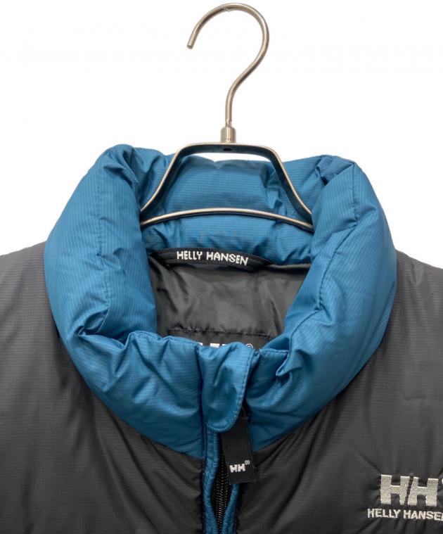 中古・古着通販】HELLY HANSEN (ヘリーハンセン) ダウンベスト ブルー