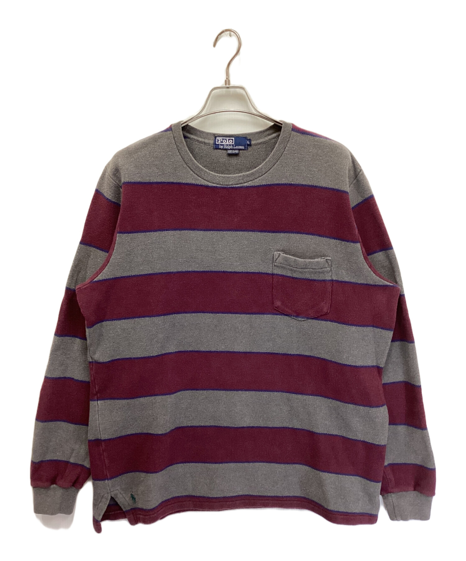 中古・古着通販】POLO RALPH LAUREN (ポロ・ラルフローレン) ボーダー 