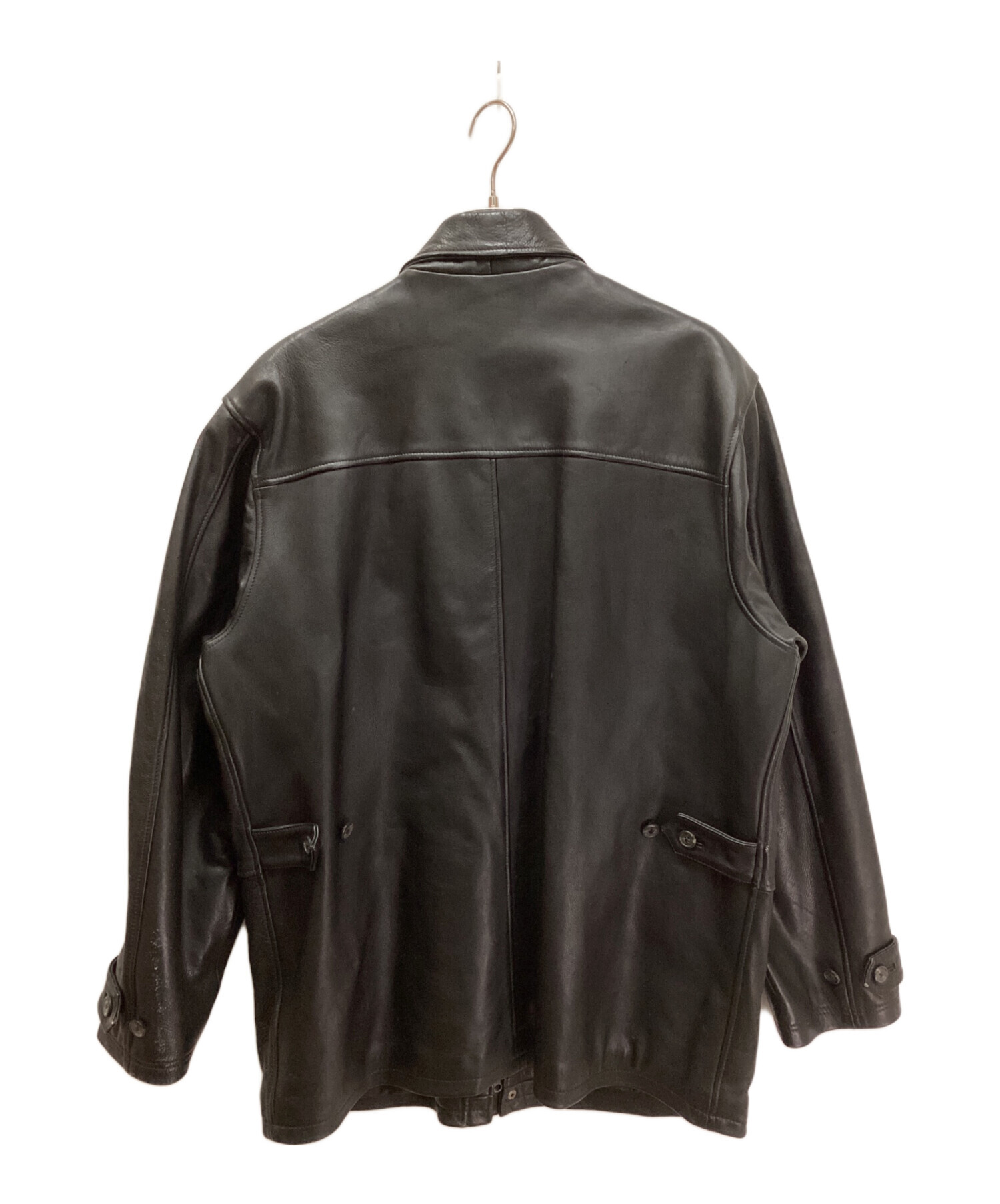 中古・古着通販】POLO SPORT (ポロスポーツ) レザーカーコート