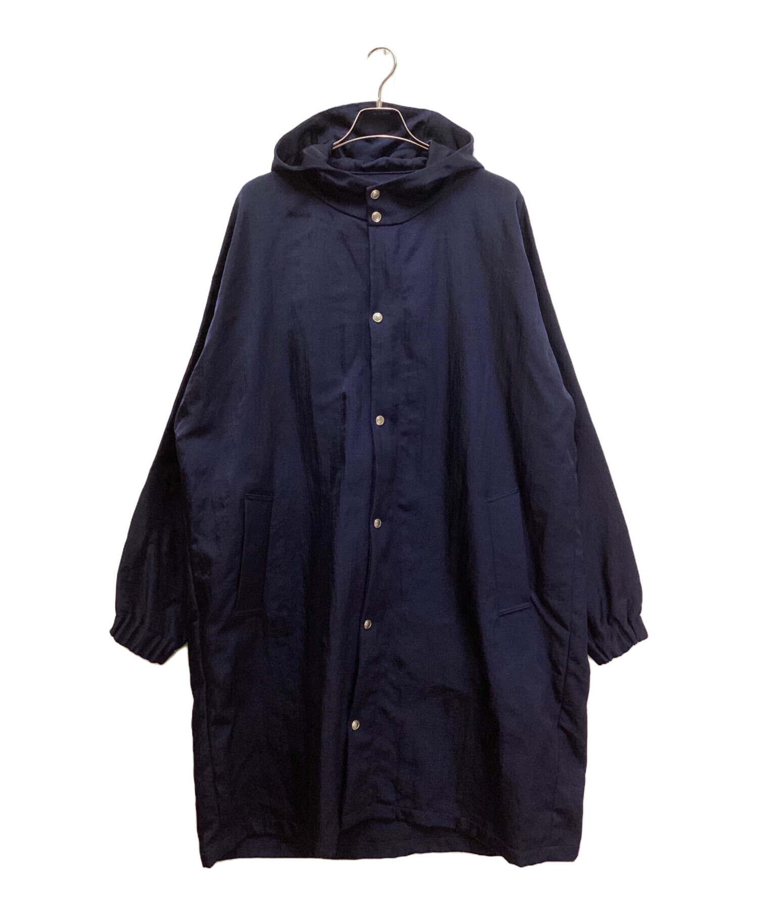 中古・古着通販】WEWILL (ウィーウィル) フーディーコート ネイビー