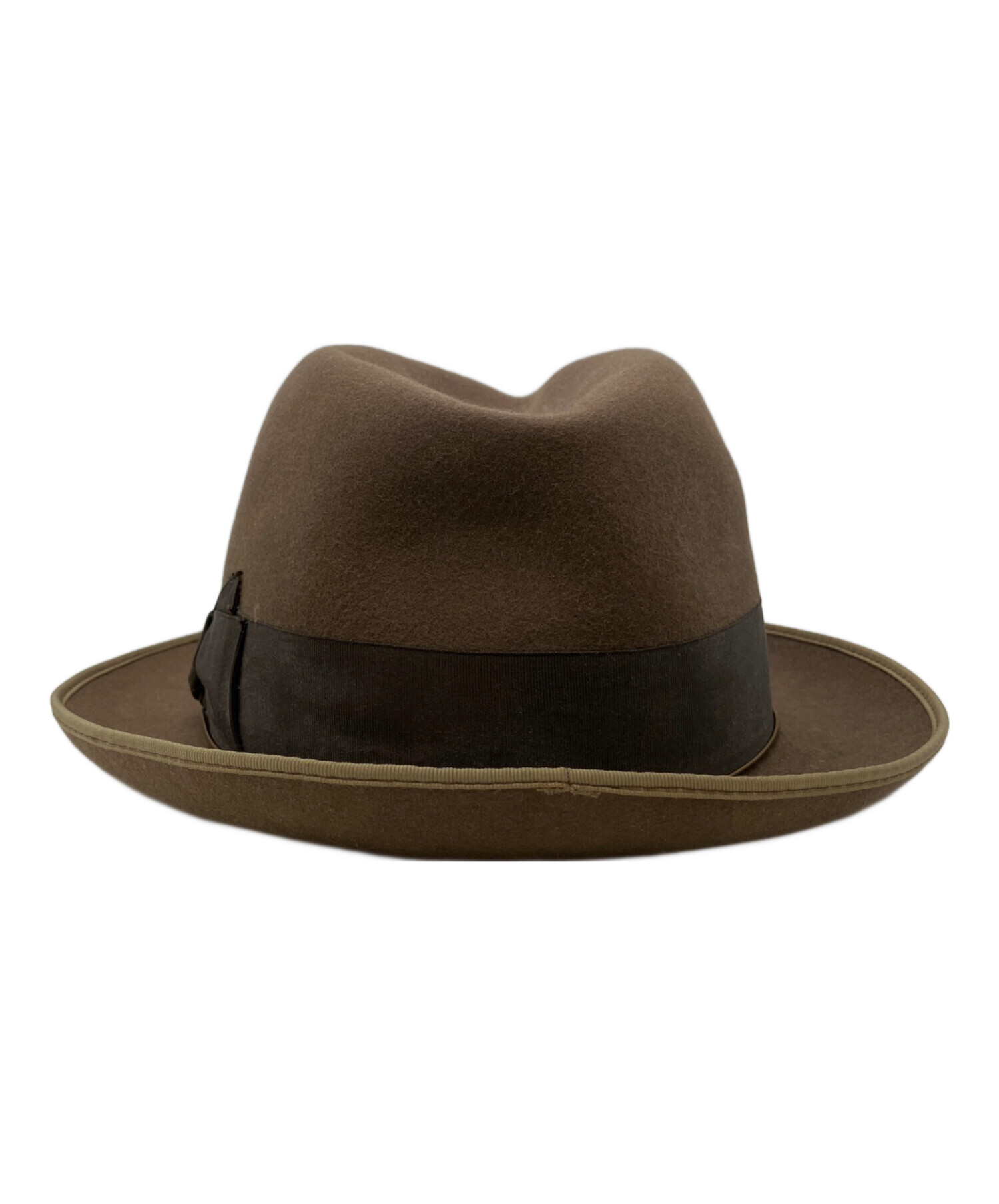 中古・古着通販】BORSALINO (ボルサリーノ) 中折れハット ブラウン