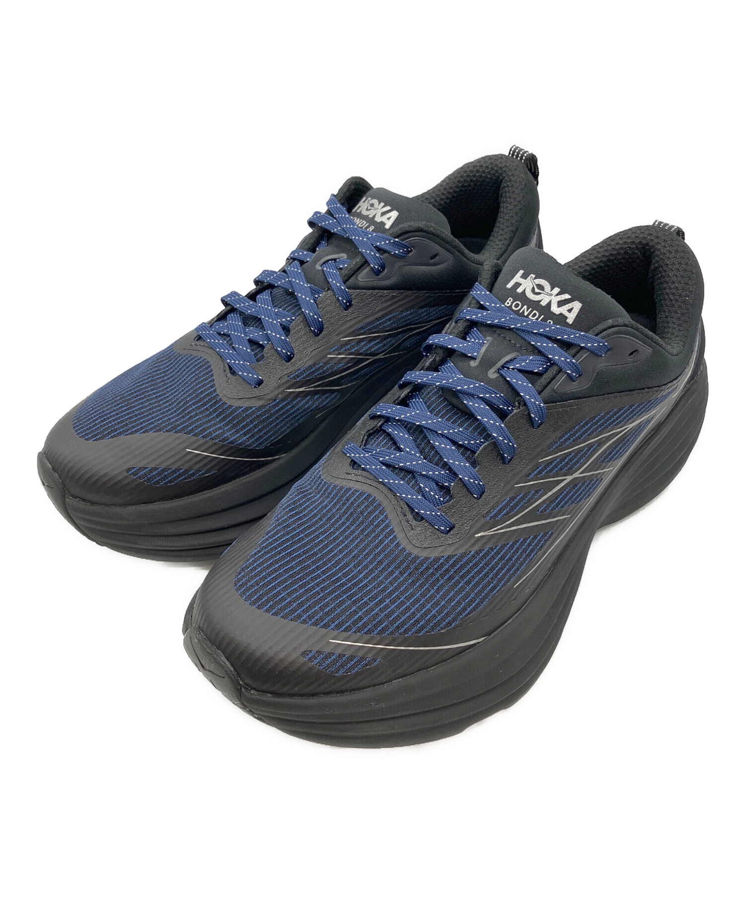 HOKA ONE ONE(ホカ オネオネ) M BONDI 8 BLACK/BLACK 25.5CM 【楽天 