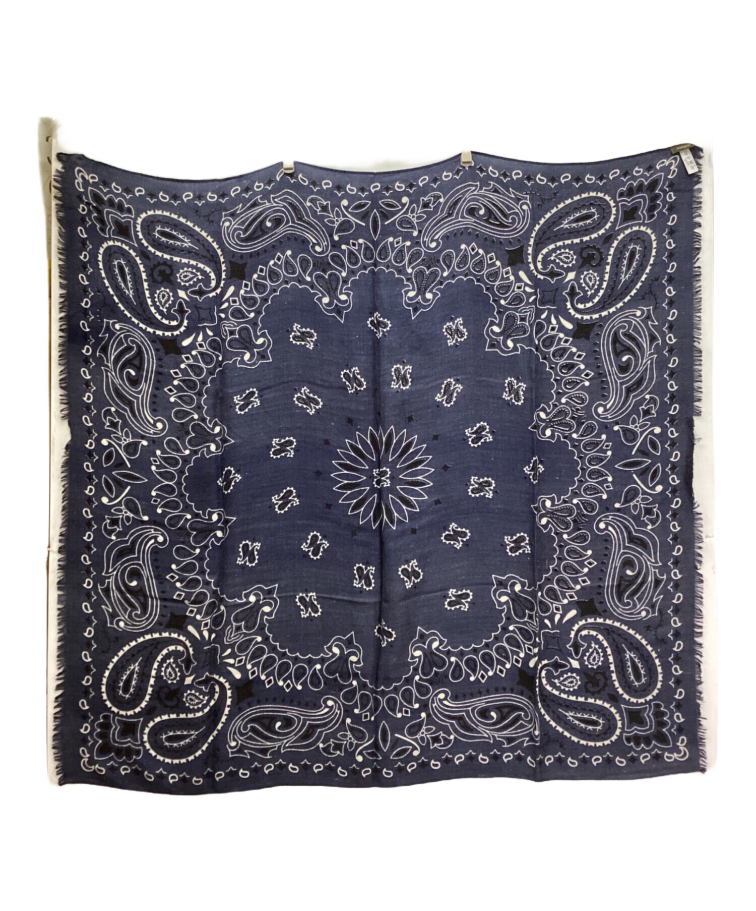 中古・古着通販】manipuri (マニプリ) ペイズリー柄ウールシルク