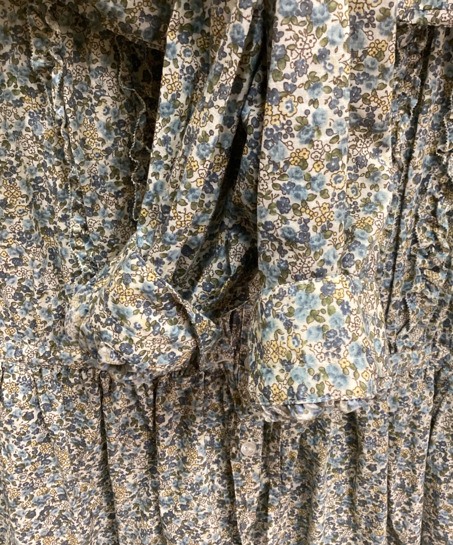 中古・古着通販】PINK HOUSE (ピンクハウス) フロントフリル小花柄