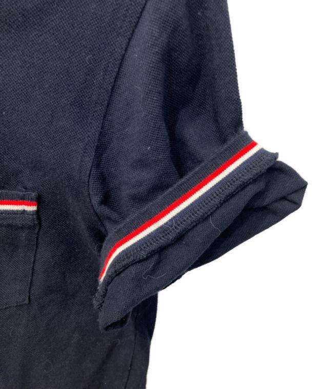 中古・古着通販】Thom Browne (トムブラウン) ポロシャツ ネイビー