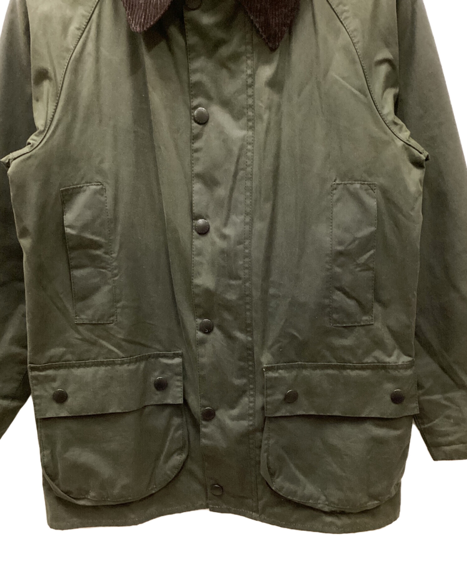 中古・古着通販】Barbour (バブアー) SL BEAUFORT JACKET オリーブ 