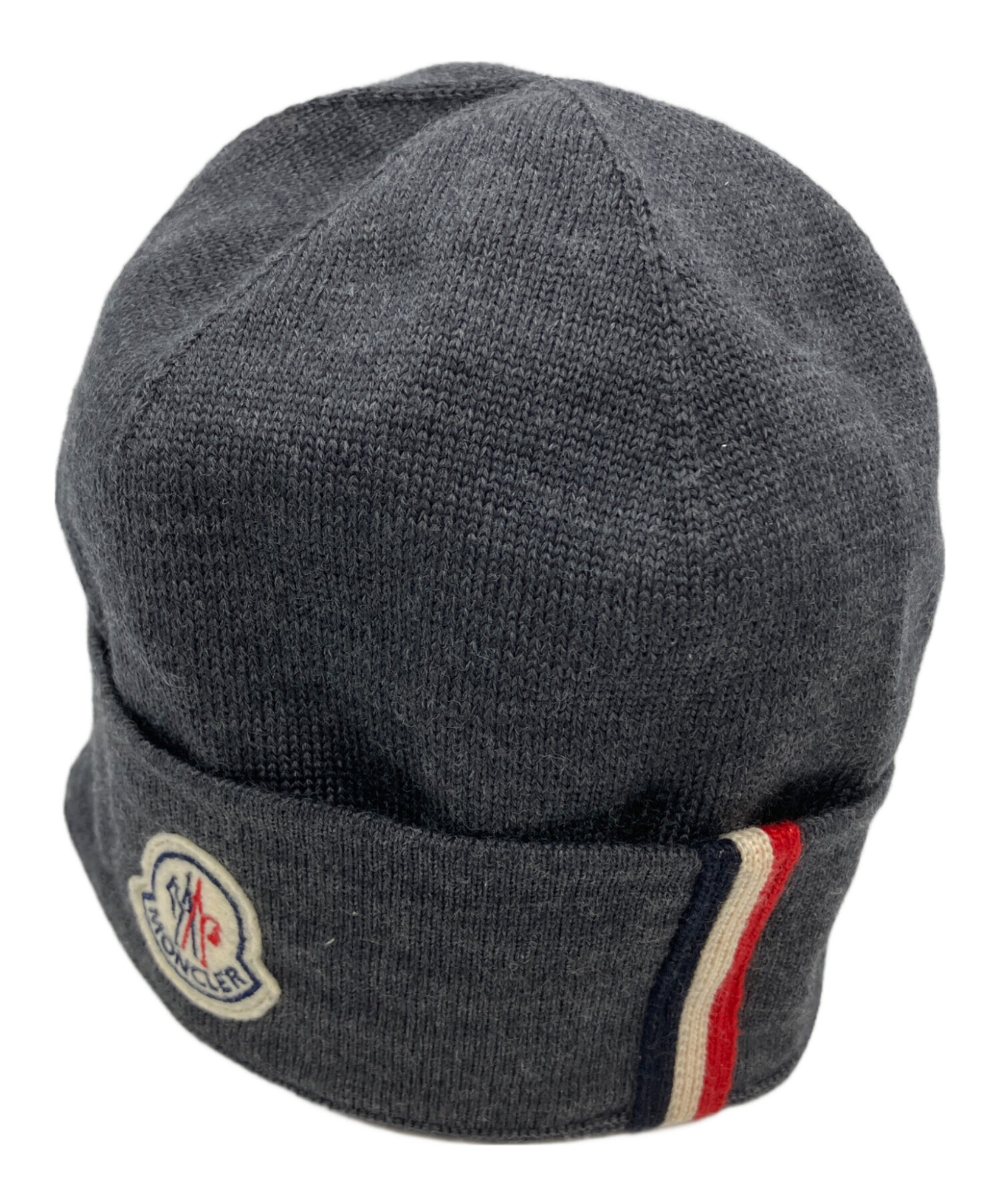 中古・古着通販】MONCLER (モンクレール) ニット帽 グレー｜ブランド