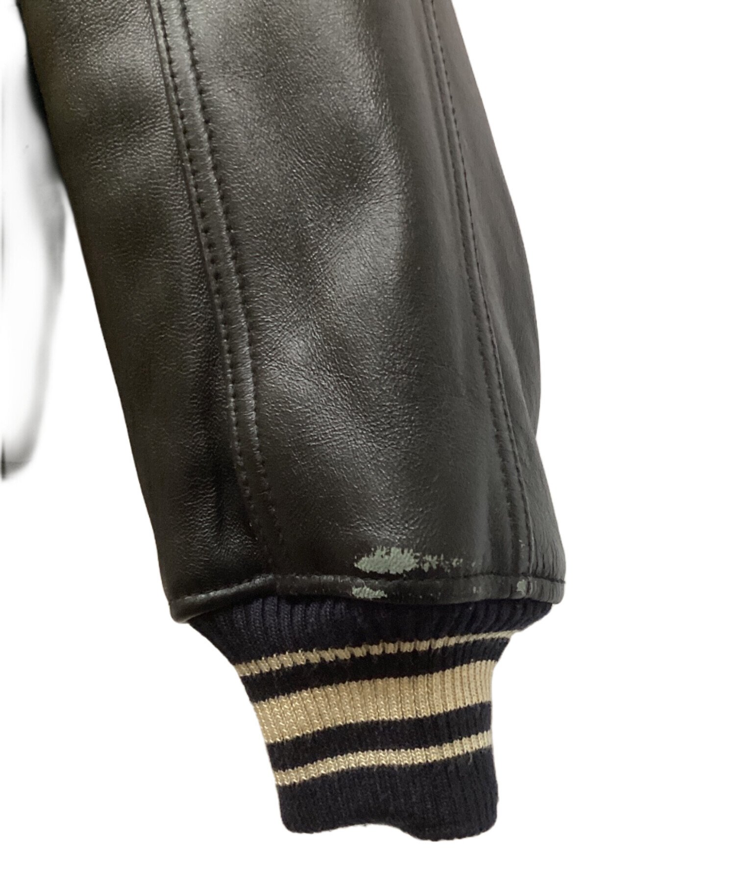 中古・古着通販】AVIREX (アヴィレックス) レザーバーシティー