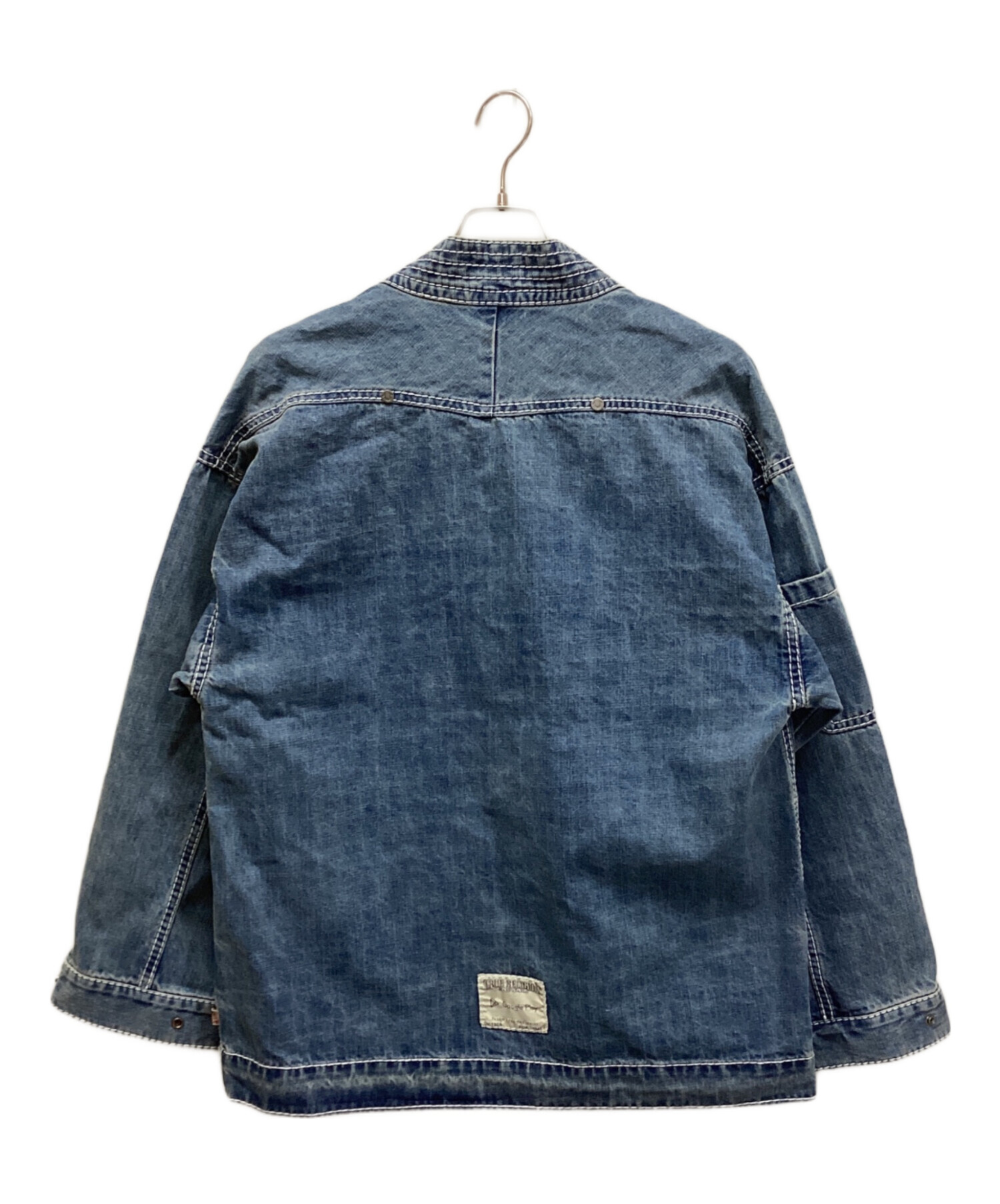 TRUE RELIGION デニムジャケット 中古・古着通販】TRUE RELIGION (トゥルー レリジョン) BIG-T DENIM