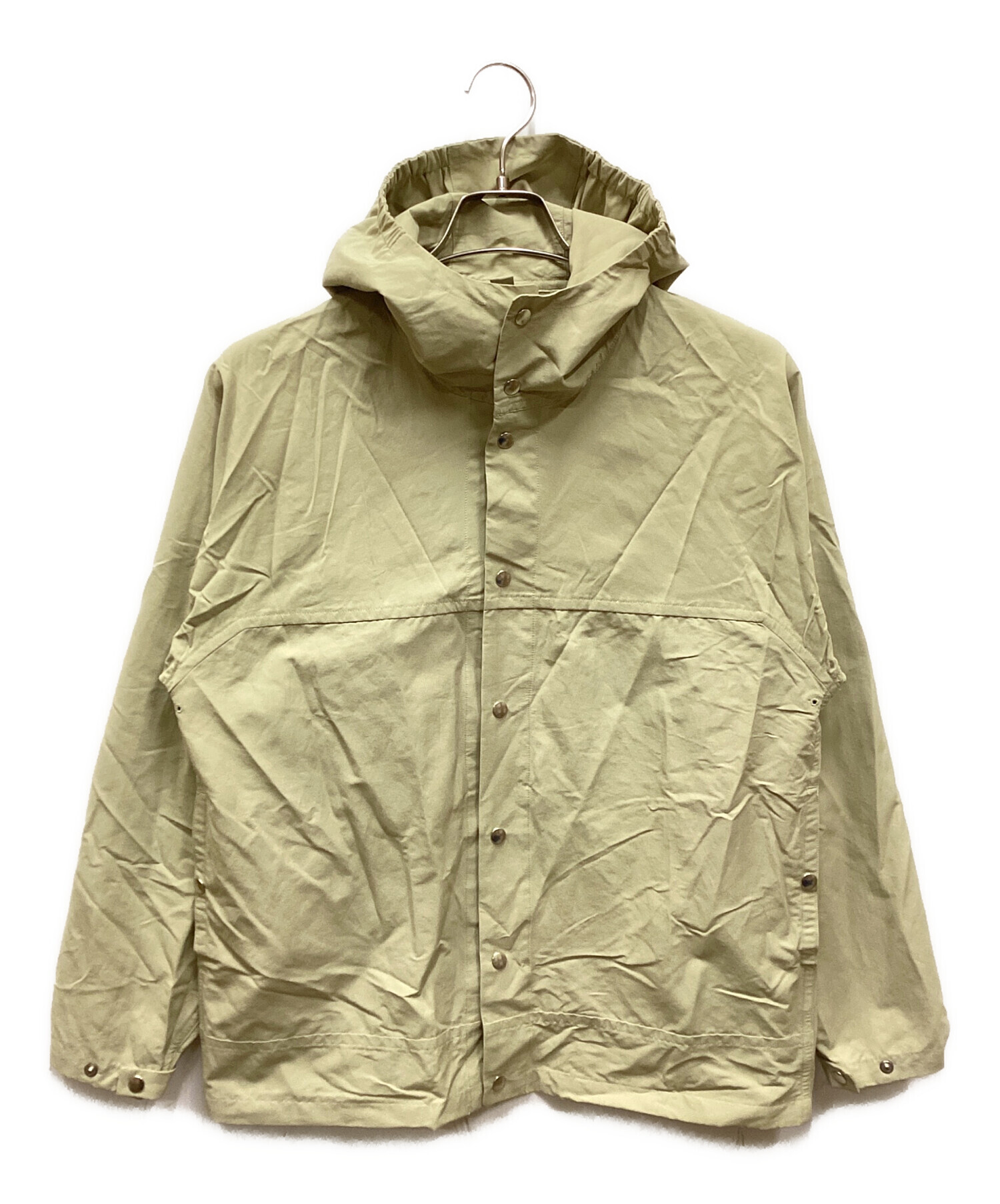 中古・古着通販】YAECA (ヤエカ) 60/40クロス フードシャツ カーキ 