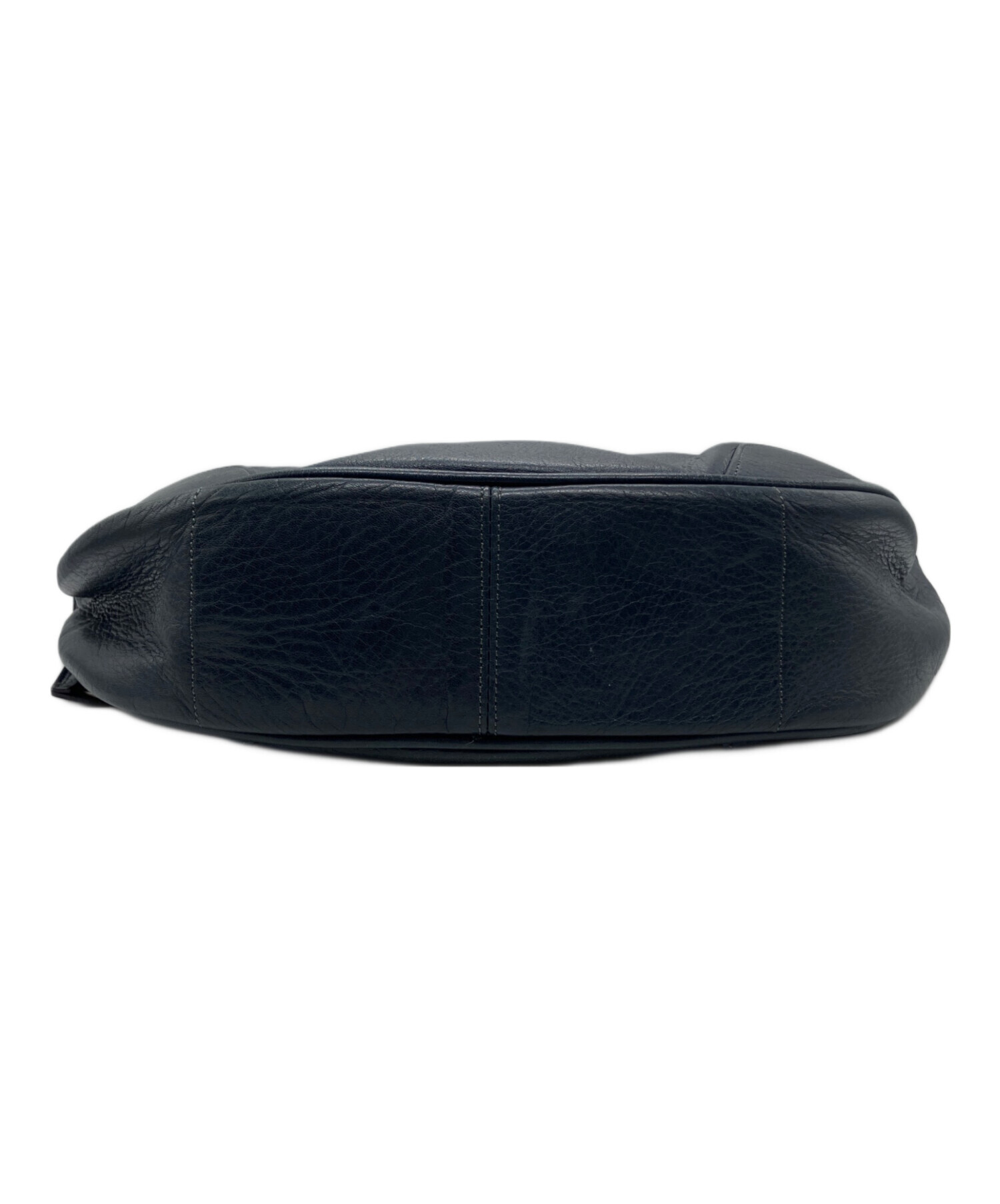 中古・古着通販】aniary (アニアリ) ハーフムーンレザーショルダー