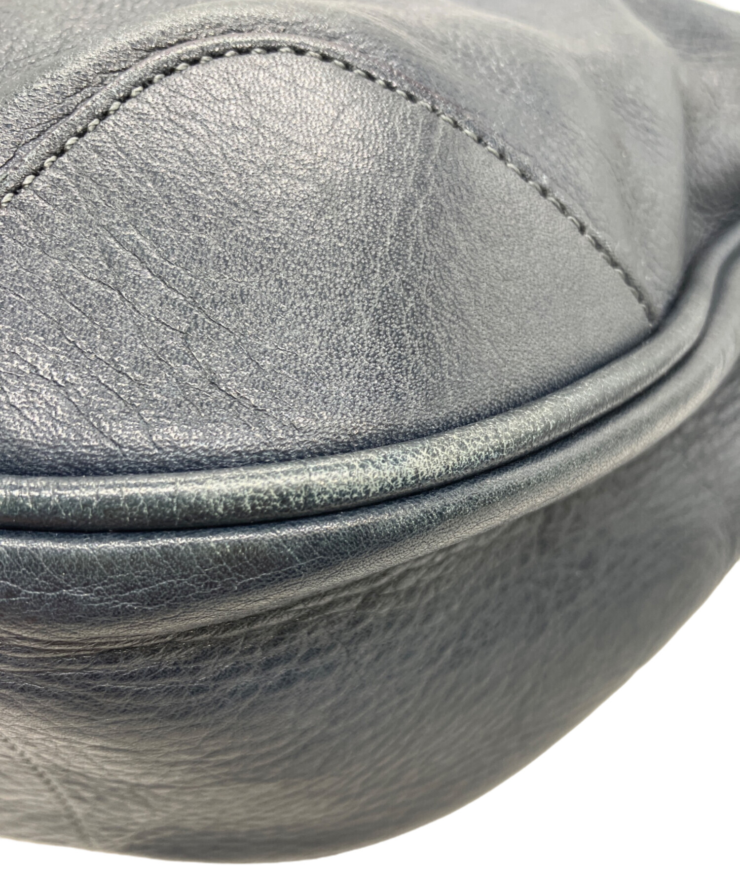 中古・古着通販】aniary (アニアリ) ハーフムーンレザーショルダー