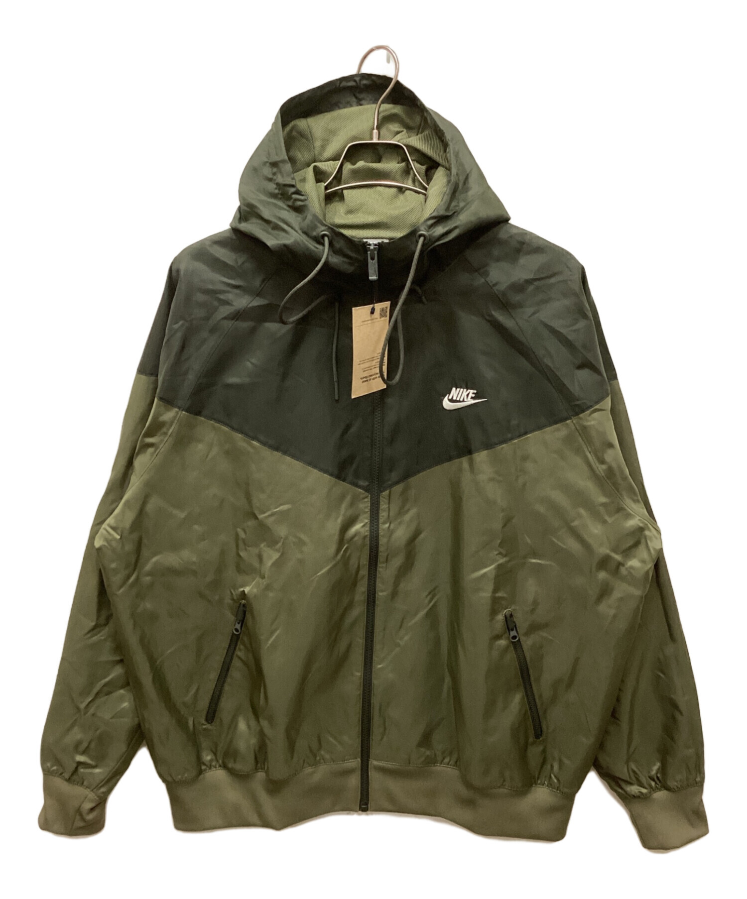 M Nike 冬用トレーニング フルジップフードジャケット オリーブグリーン NIKE ナイキ Dri-FIT フォーム フーディ ジャケット(オリーブ) FB7483