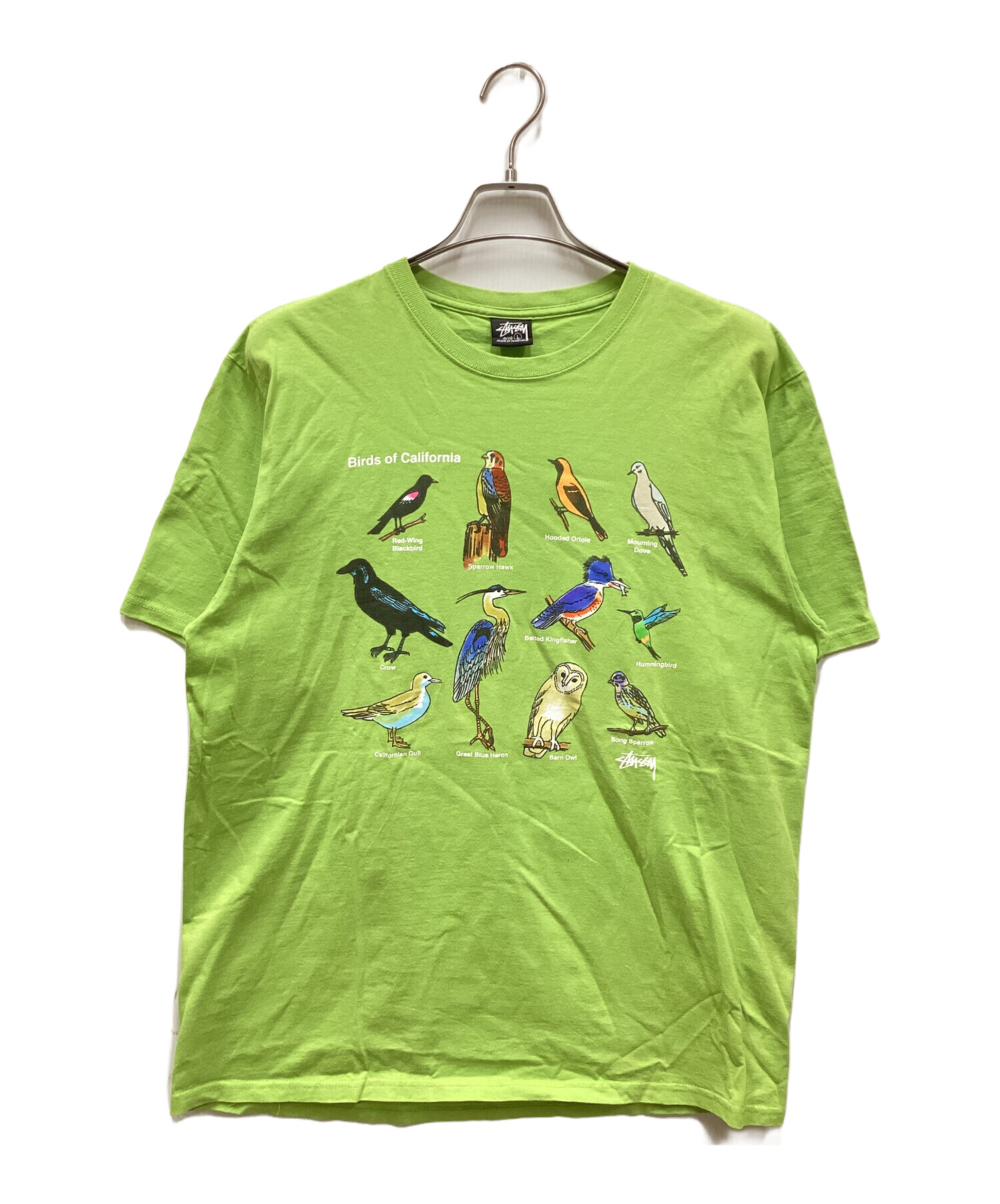 中古・古着通販】stussy (ステューシー) birds of california tee 