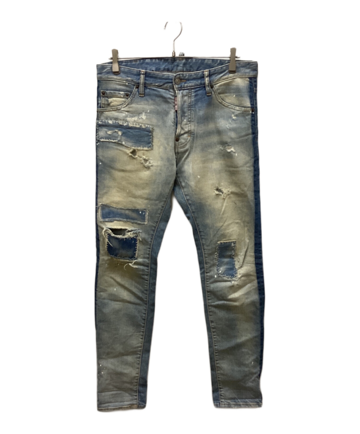 激レア 新品 DSQUARED2 初期 ここのえ期 コーティングペイントデニム
