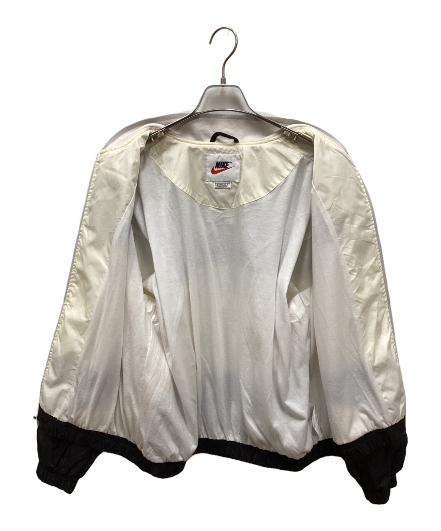 中古・古着通販】NIKE (ナイキ) 90Sナイロンジャケット ライトグレー 