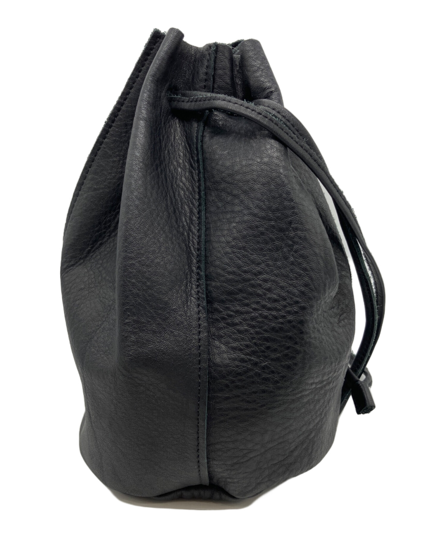 中古・古着通販】CONFECT (コンフェクト) バレンシアレザー巾着バッグ