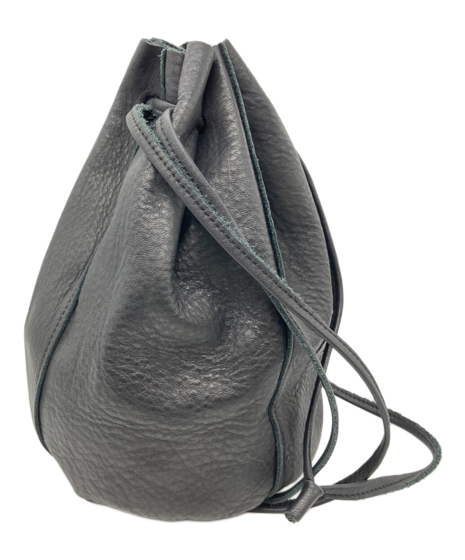 中古・古着通販】CONFECT (コンフェクト) バレンシアレザー巾着バッグ