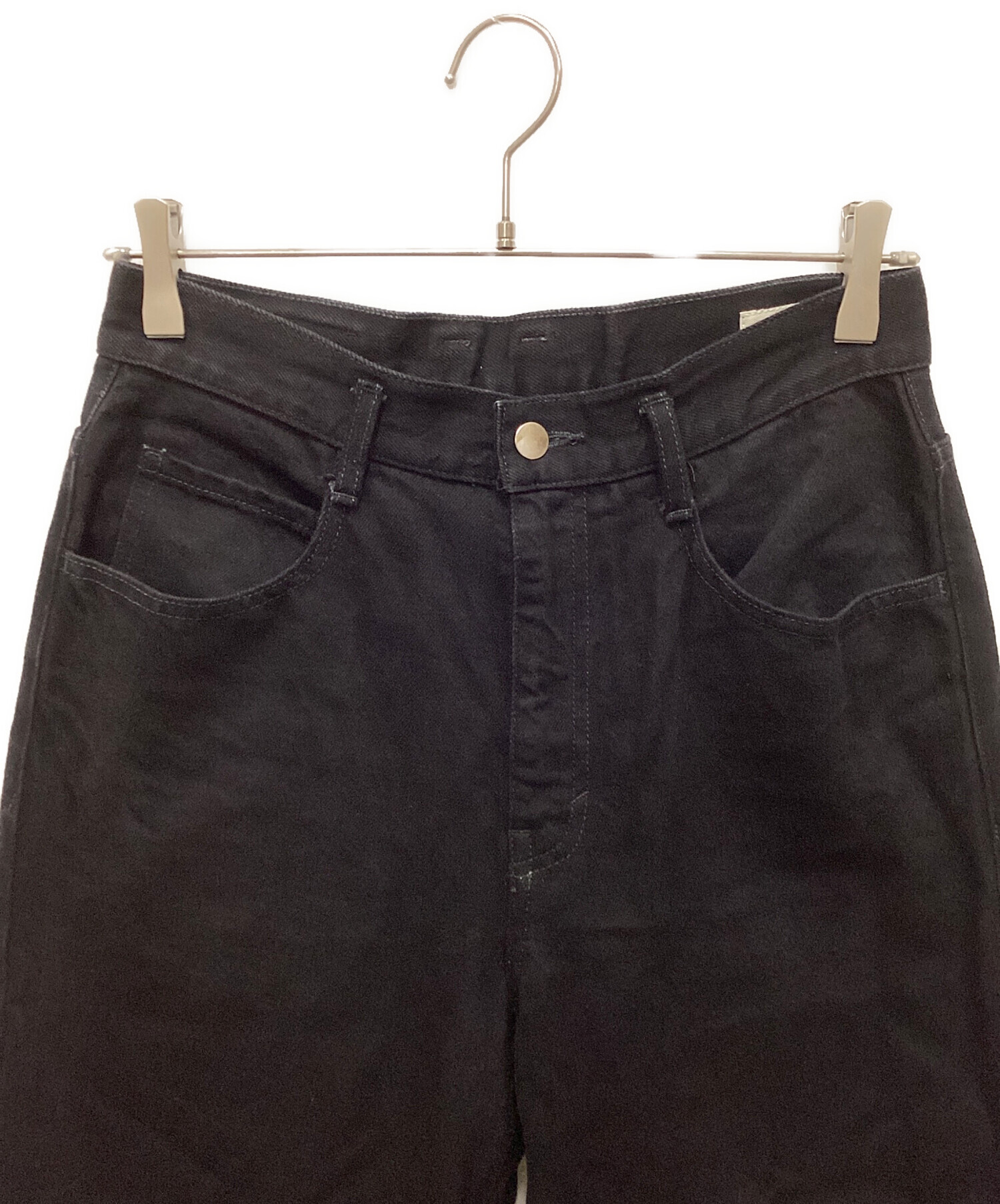 中古・古着通販】NAKEDGAUGE (ネイキッドゲージ) One Wash Black Denim