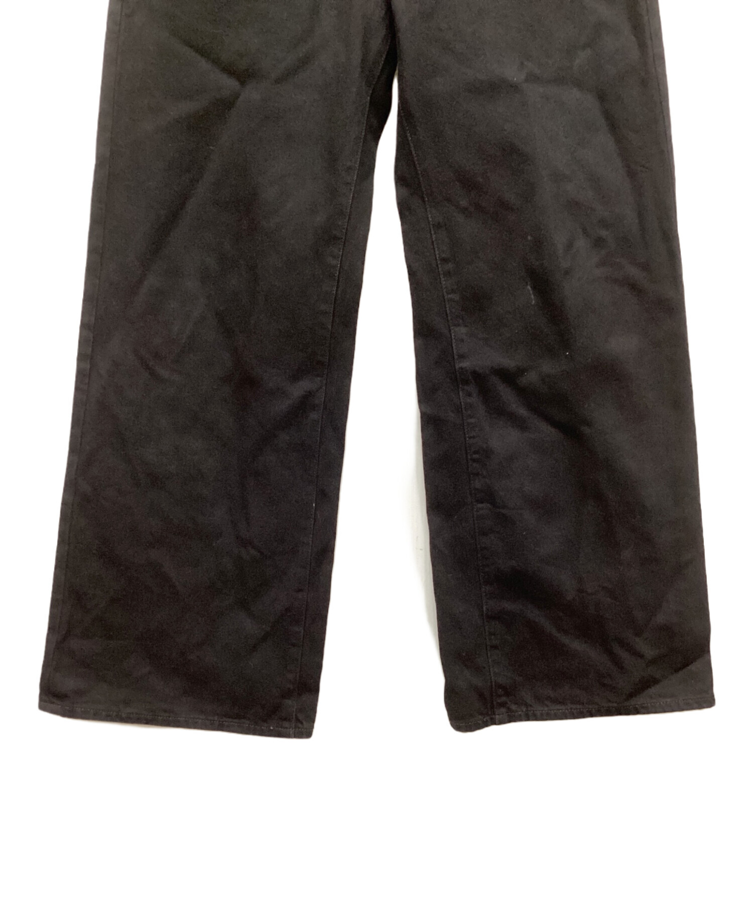 中古・古着通販】NAKEDGAUGE (ネイキッドゲージ) One Wash Black Denim