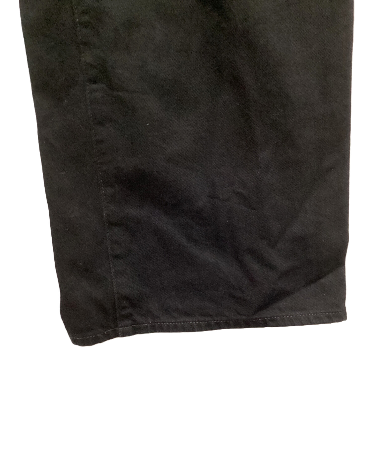 中古・古着通販】NAKEDGAUGE (ネイキッドゲージ) One Wash Black Denim