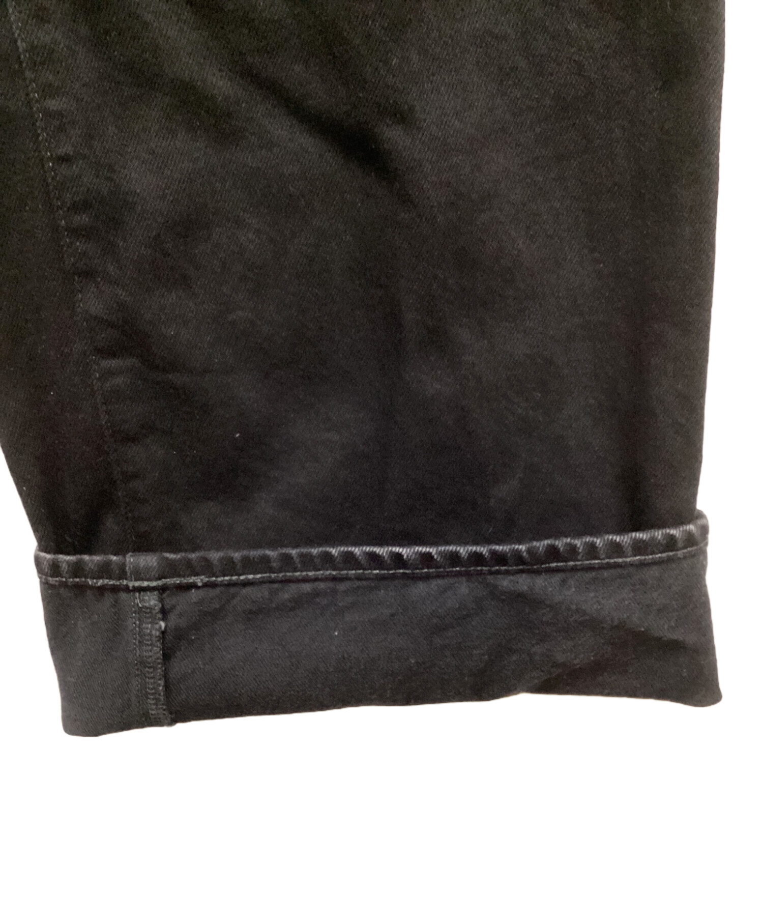 中古・古着通販】NAKEDGAUGE (ネイキッドゲージ) One Wash Black Denim