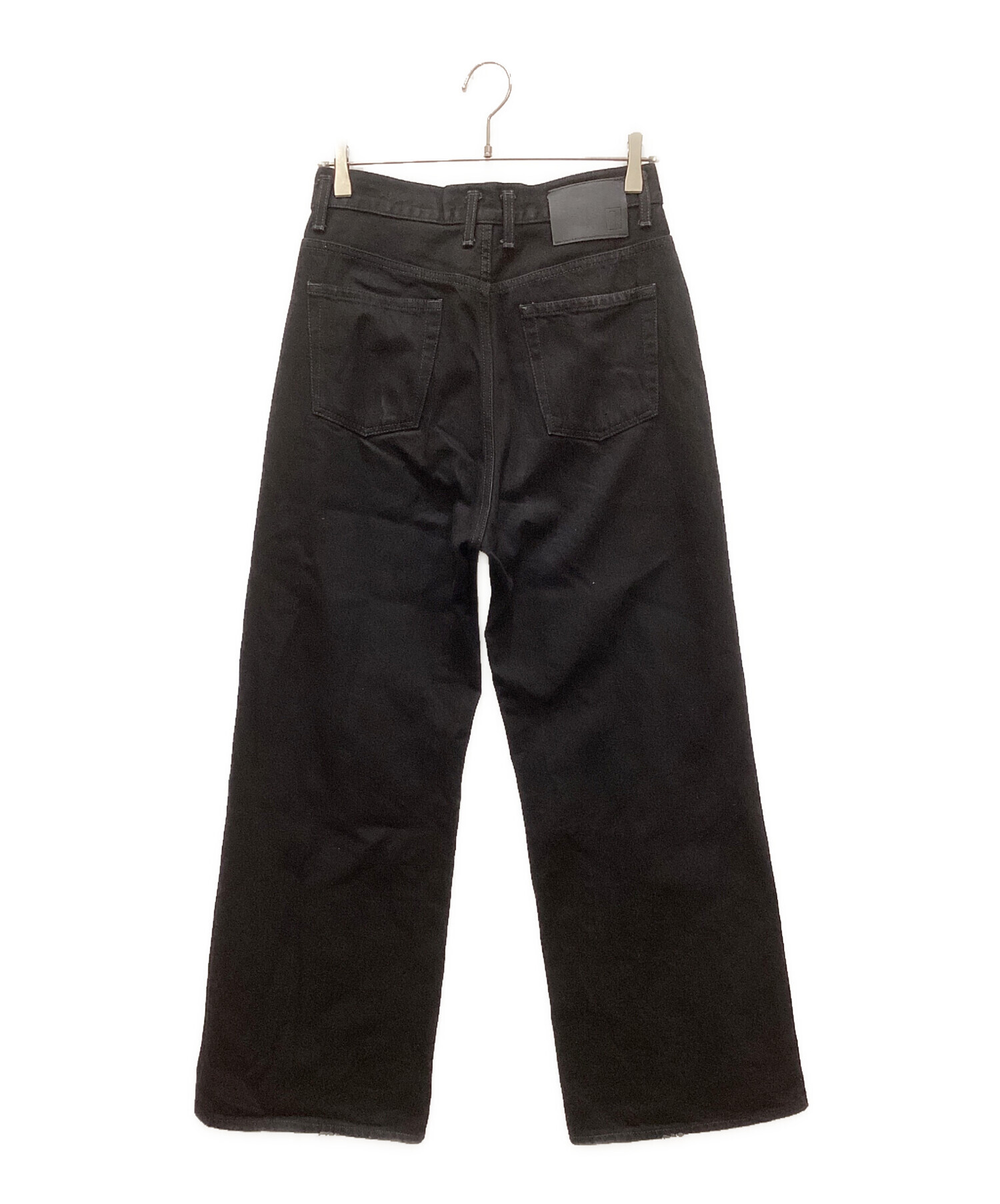 中古・古着通販】NAKEDGAUGE (ネイキッドゲージ) One Wash Black Denim