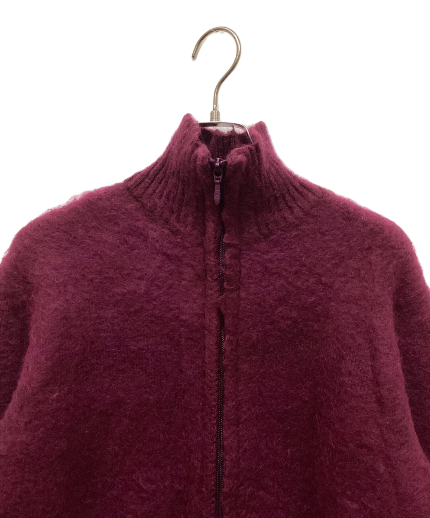 中古・古着通販】Needles (ニードルズ) Zipped Mohair Cardigan