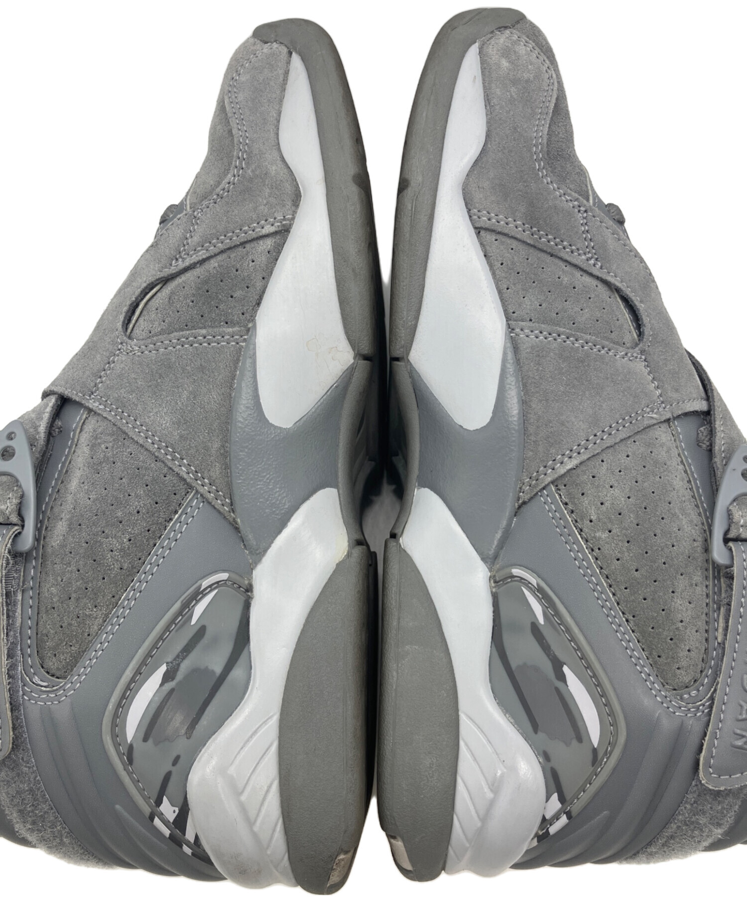 中古・古着通販】NIKE (ナイキ) AIR JORDAN 8 RETRO スニーカー グレー 