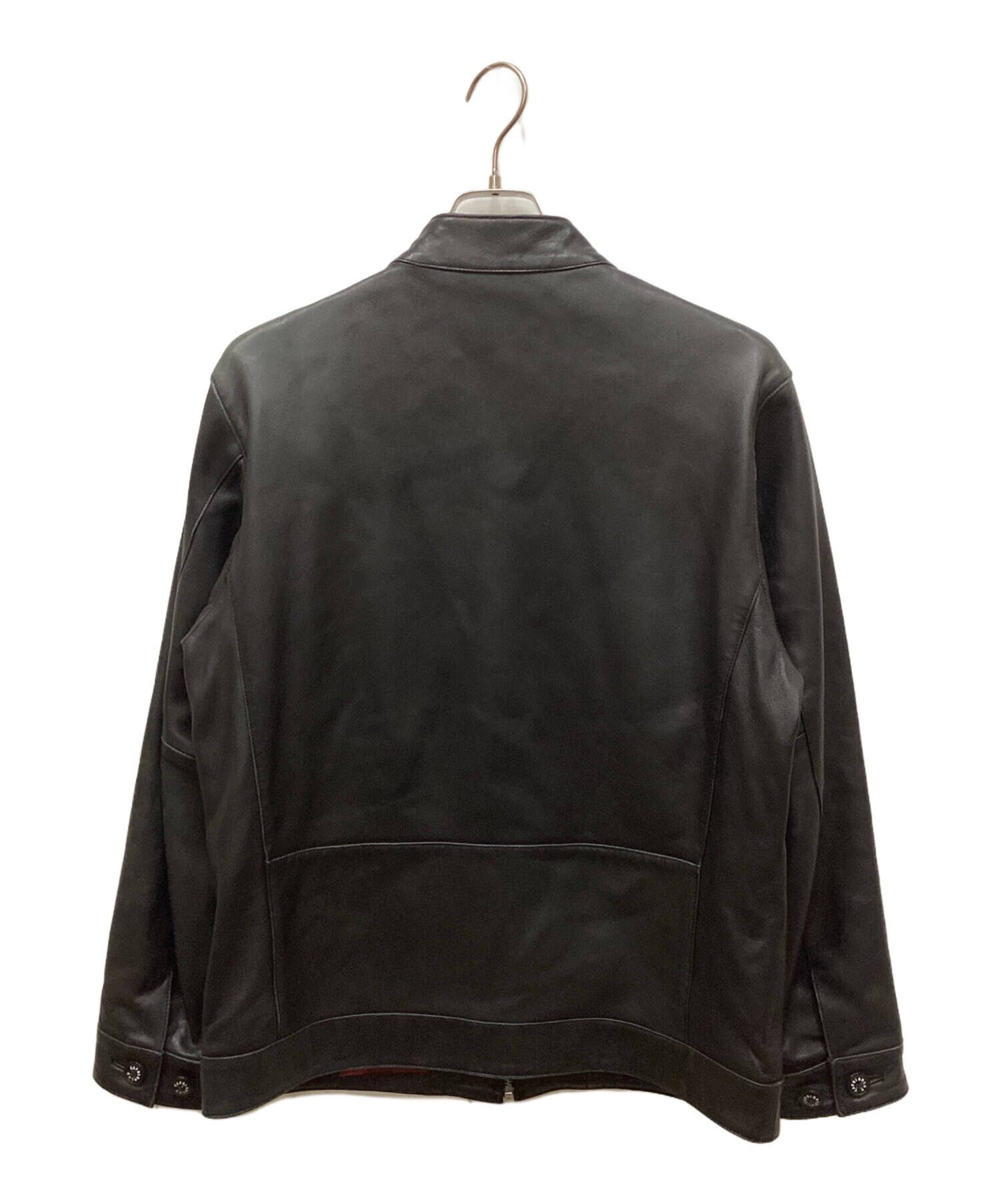 中古・古着通販】Capri (カプリ) ラムレザーシングルライダース 