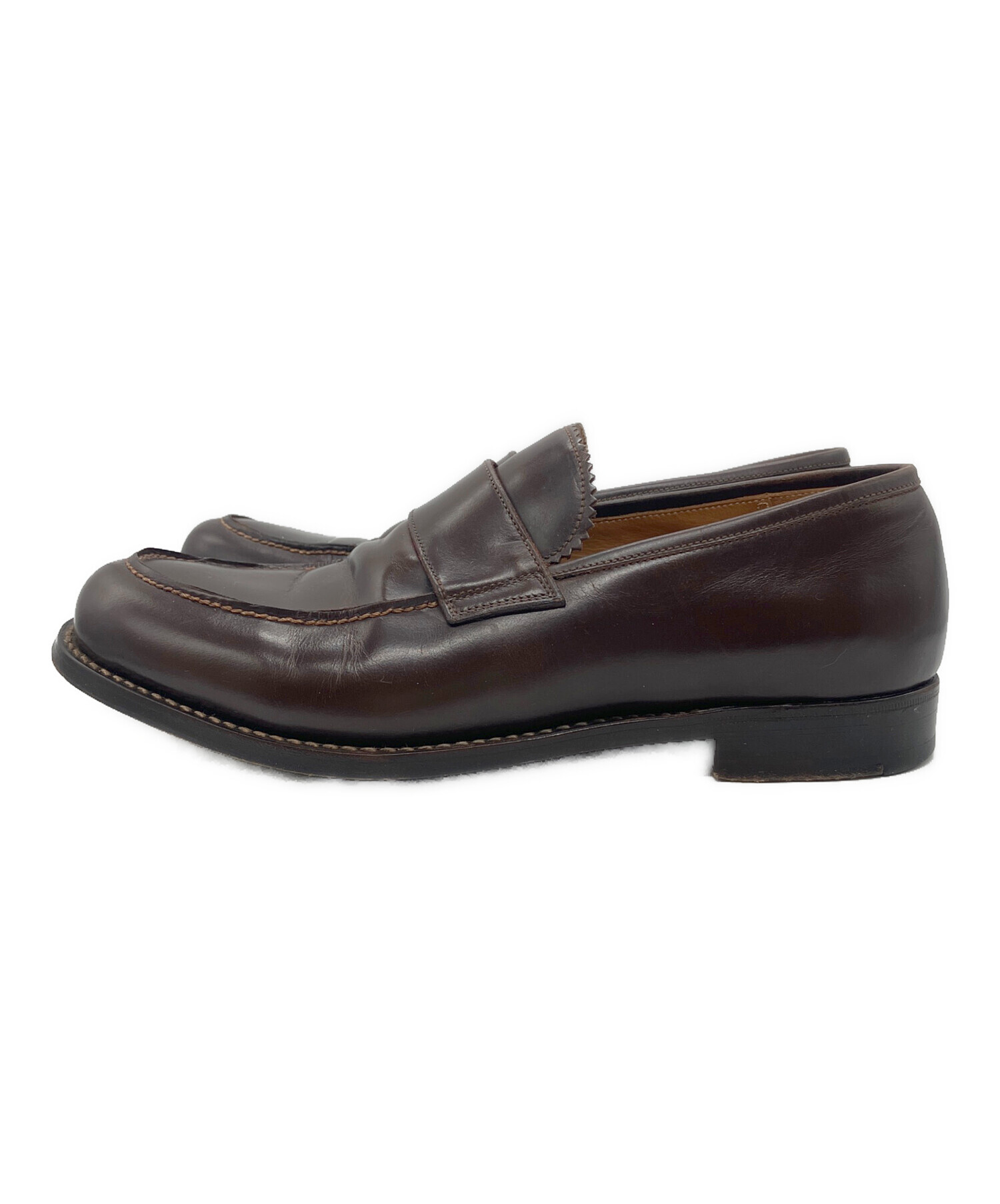 中古・古着通販】JOHN LOBB (ジョンロブ) ローファー ブラウン サイズ