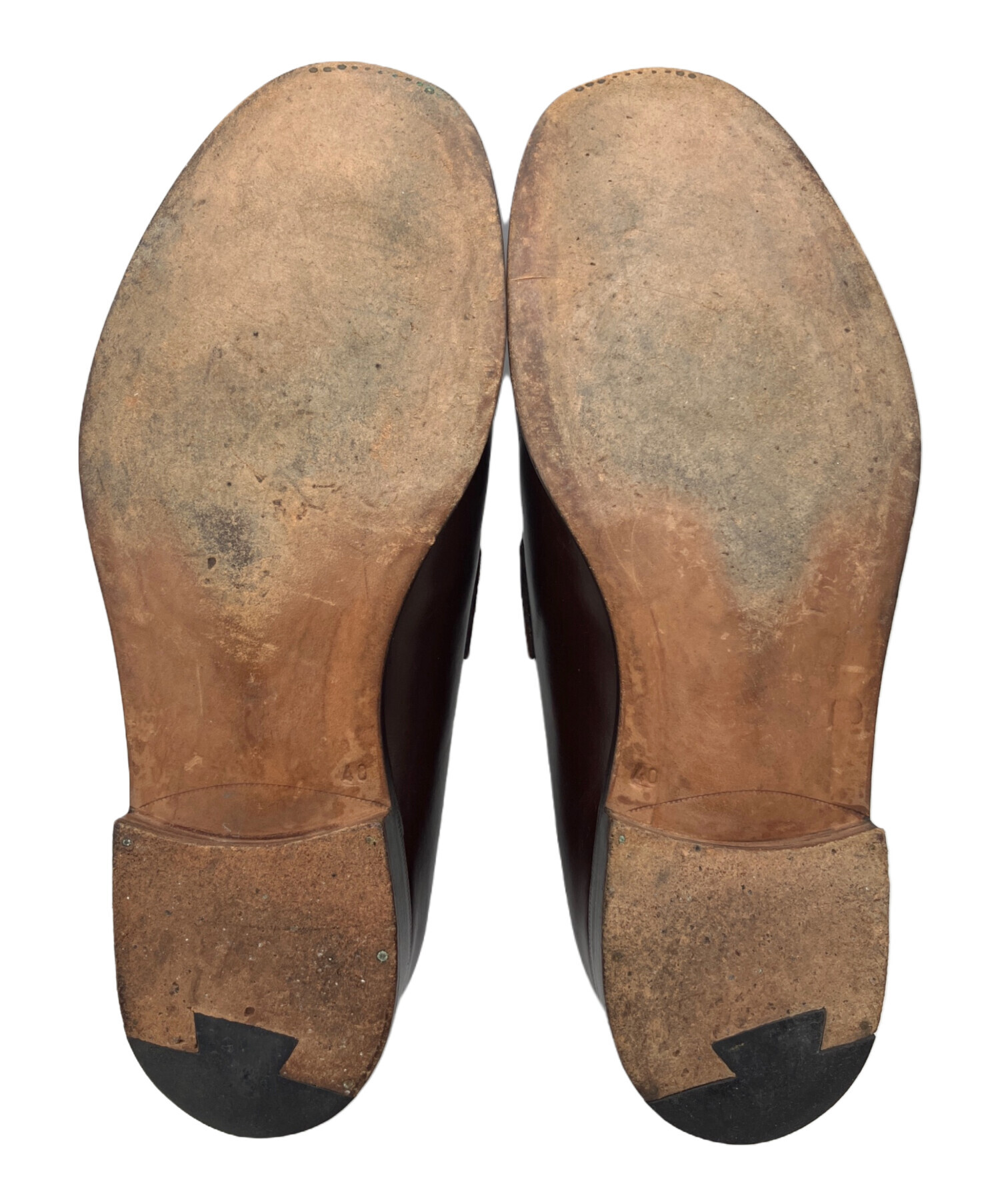 中古・古着通販】JOHN LOBB (ジョンロブ) ローファー ブラウン サイズ